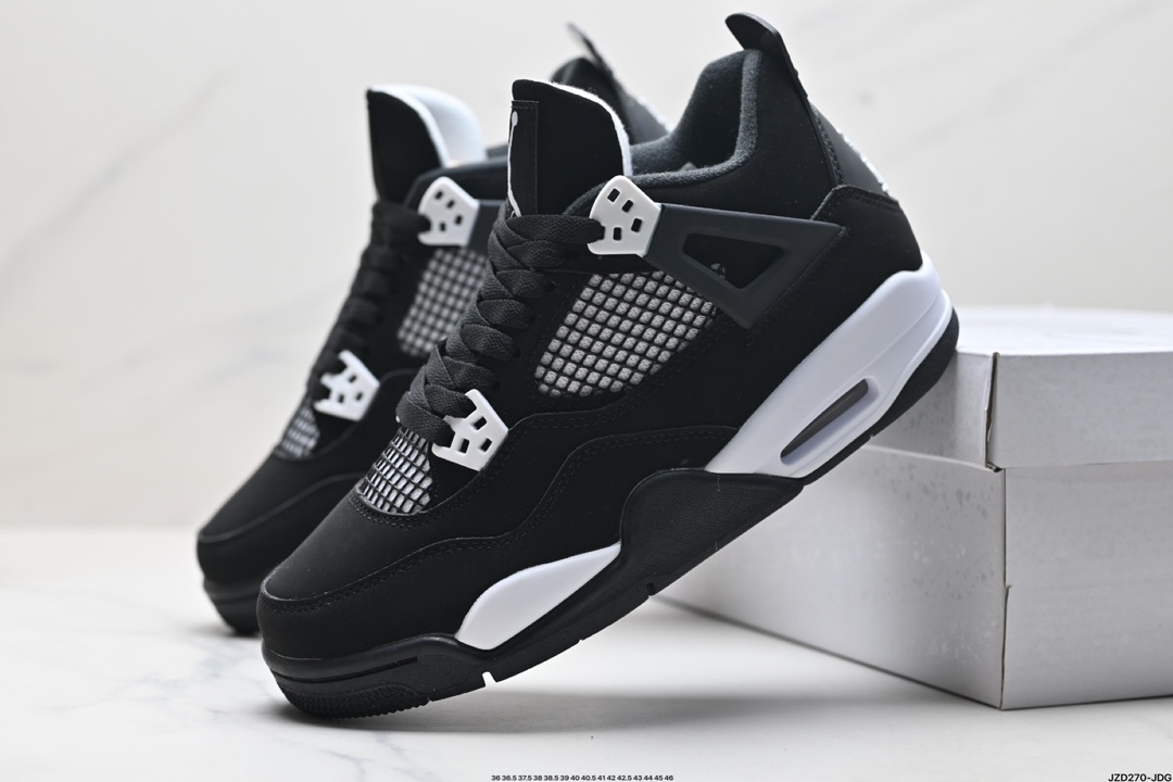 53$ dh Nike Air Jordan 4 Retro Half size 36-46 92645035638 DC30 gallery