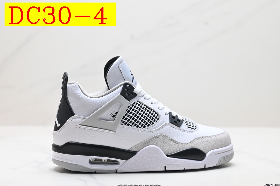 53$ dh Nike Air Jordan 4 Retro Half size 36-46 92645035638 DC30 gallery