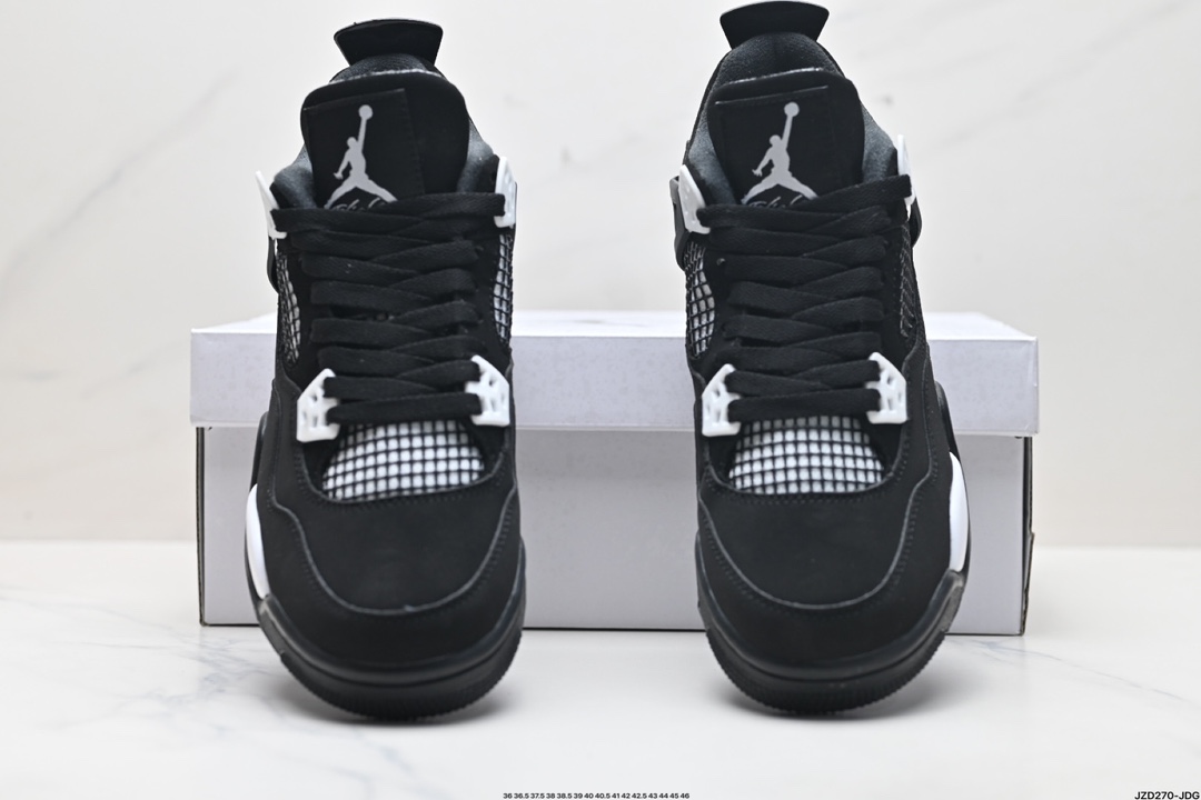 53$ dh Nike Air Jordan 4 Retro Half size 36-46 92645035638 DC30 gallery
