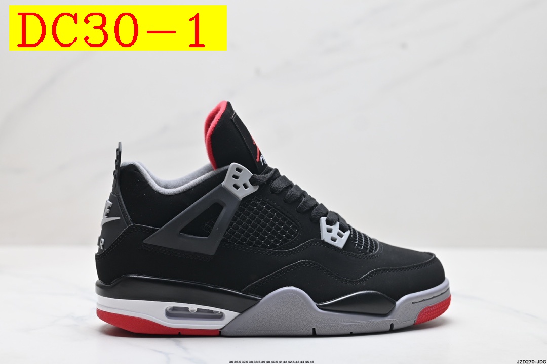 53$ dh Nike Air Jordan 4 Retro Half size 36-46 92645035638 DC30 gallery