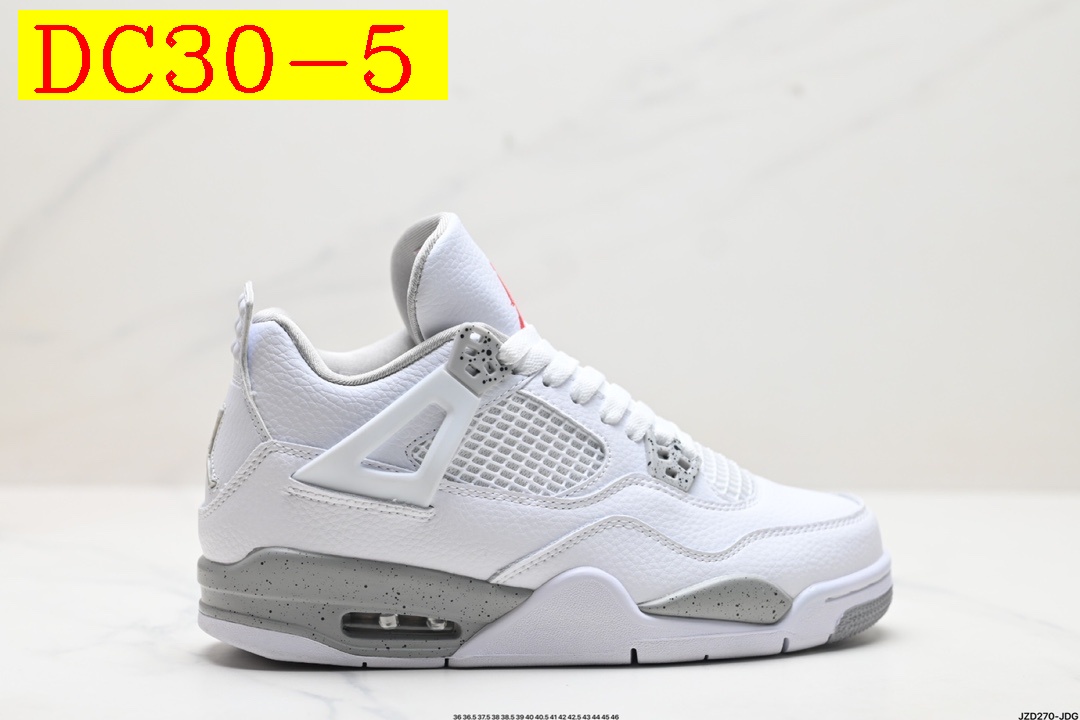 53$ dh Nike Air Jordan 4 Retro Half size 36-46 92645035638 DC30 gallery