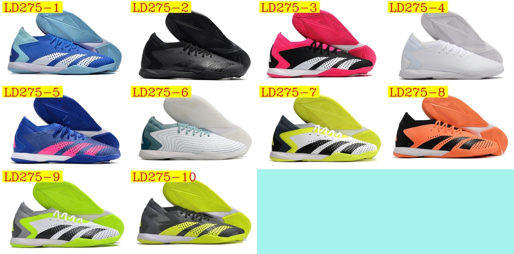 53$ new_dh ADIDAS REDATOR ACCURACY.3 IC39-45 SIZE 39-45 43102035409 LD275 gallery