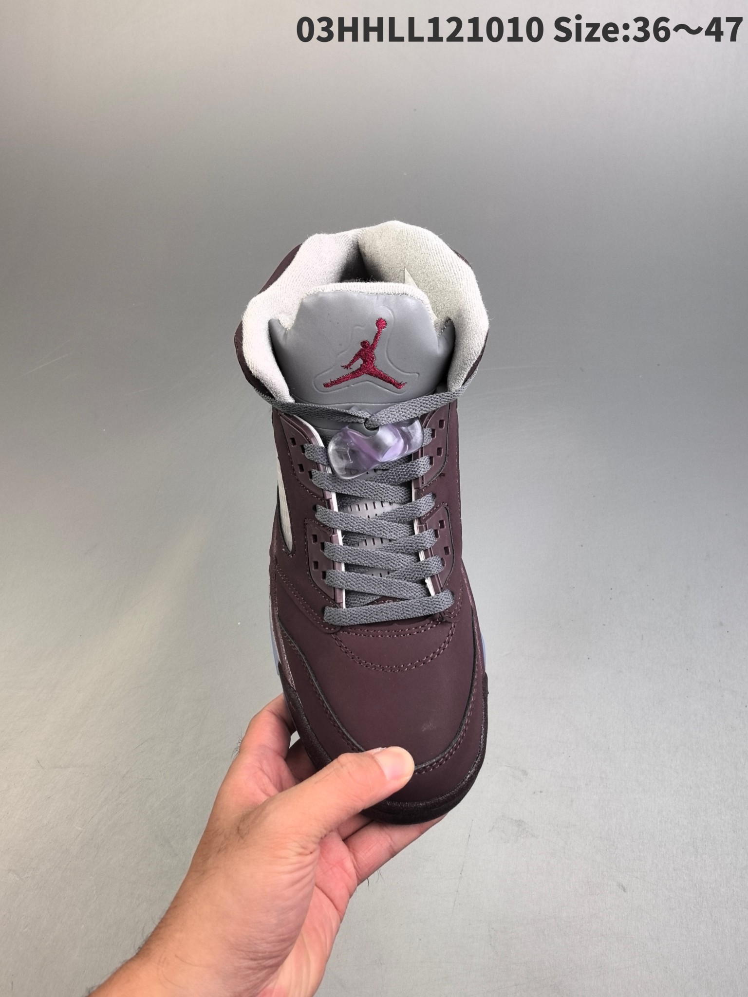 new_dh Air Jordan 5 Retro Burgundy size 36 46 32564035408 DP27 gallery
