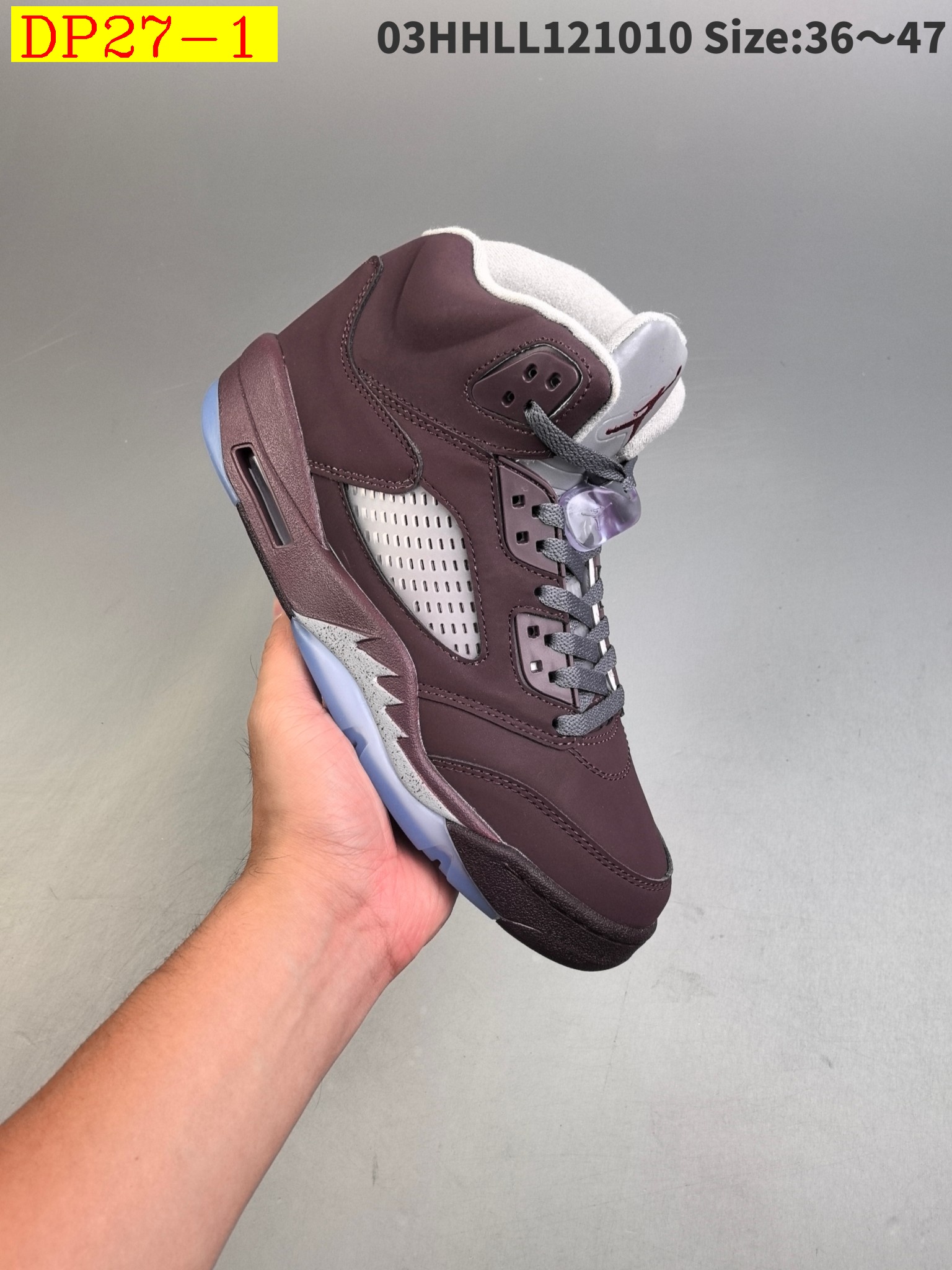 new_dh Air Jordan 5 Retro Burgundy size 36 46 32564035408 DP27 gallery