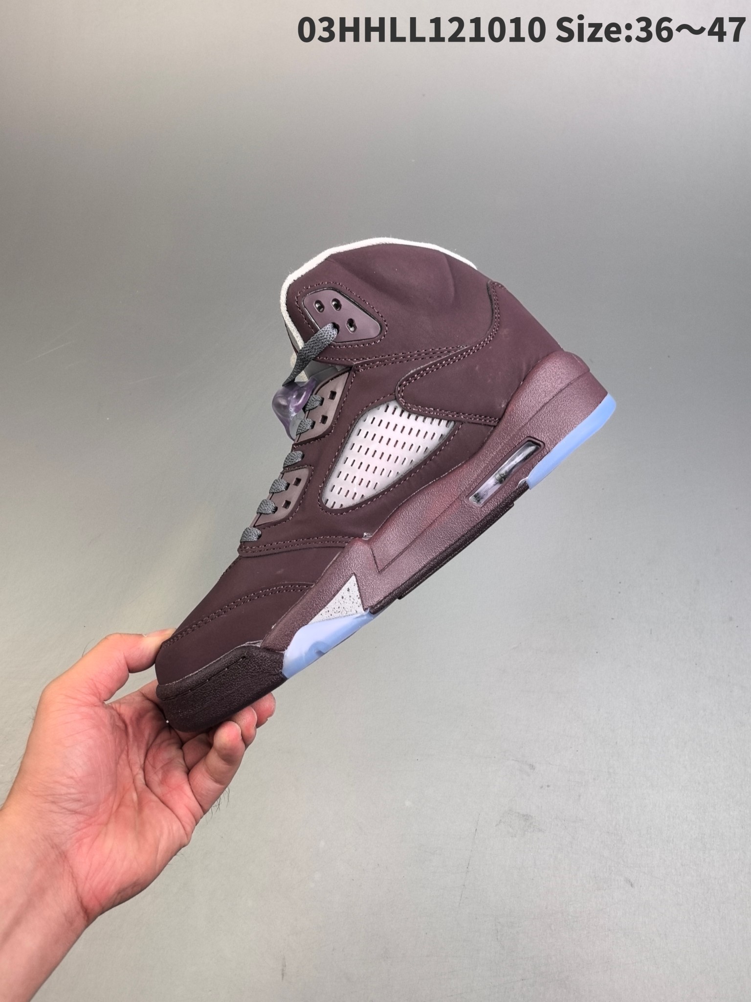 new_dh Air Jordan 5 Retro Burgundy size 36 46 32564035408 DP27 gallery