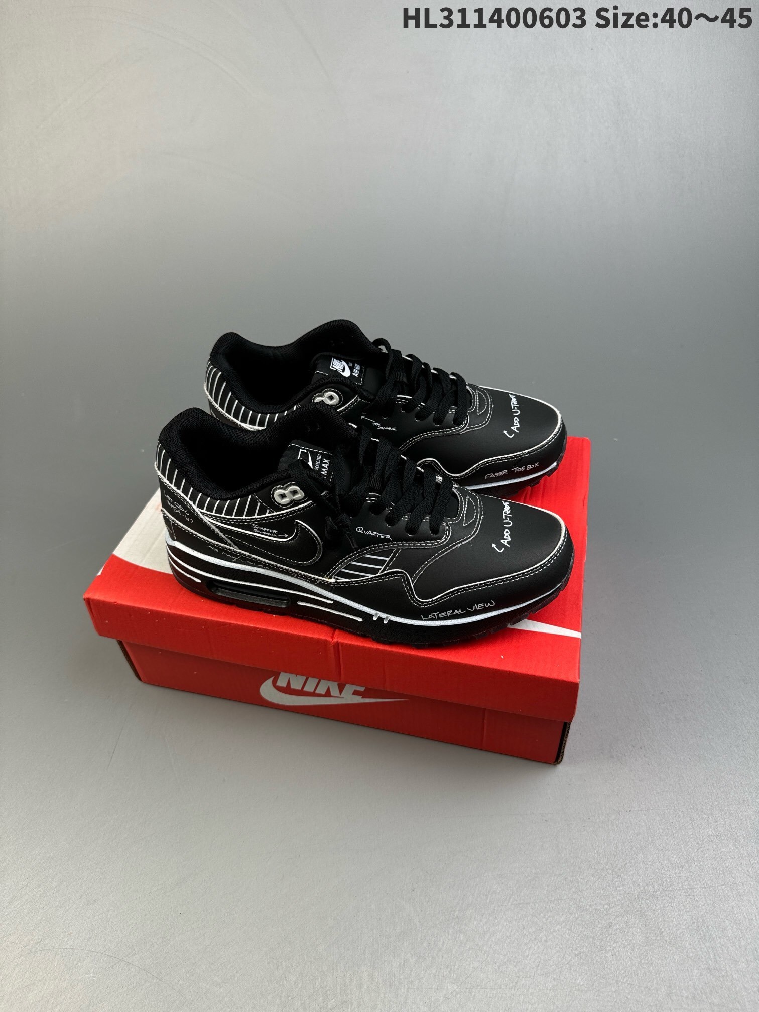 53$ new_dh Nike Air Max 1 size 36-46 52487035408 DB217 gallery
