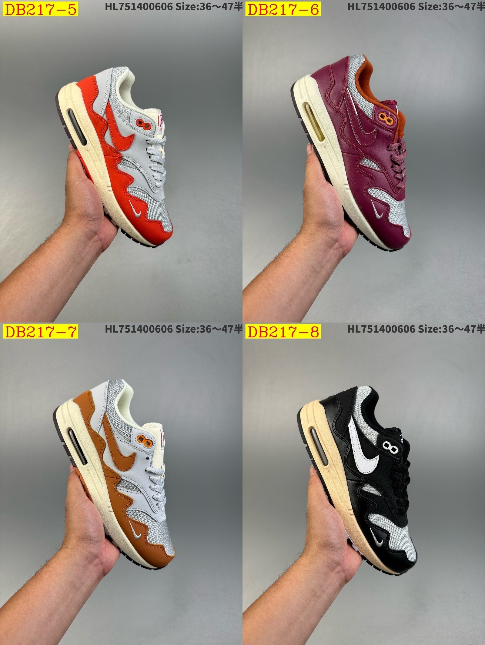 53$ new_dh Nike Air Max 1 size 36-46 52487035408 DB217 gallery