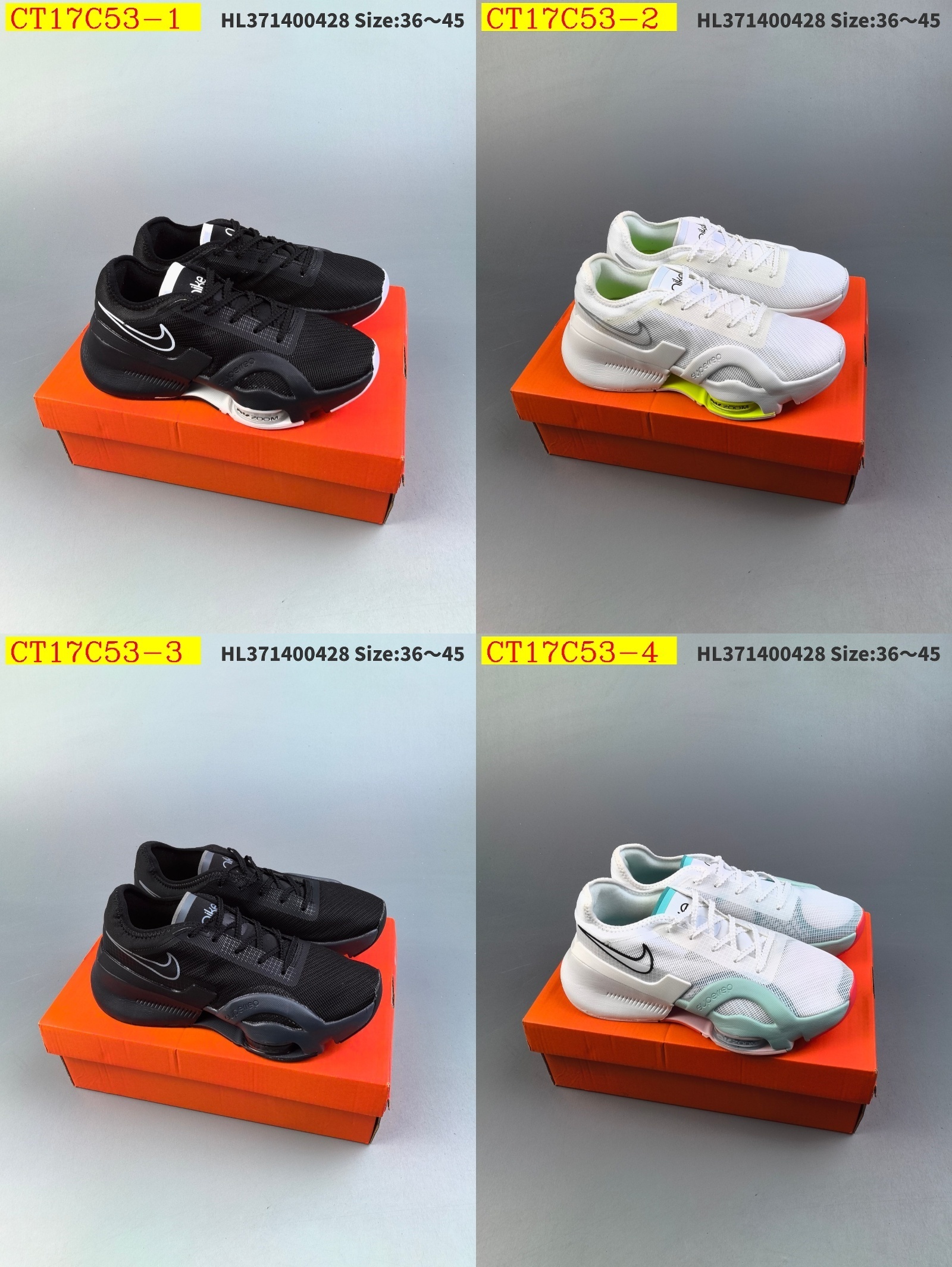 53$ new_dh Nike Womens Superrep 3Go SIZE 36-45 92584035406 CT17C53 gallery