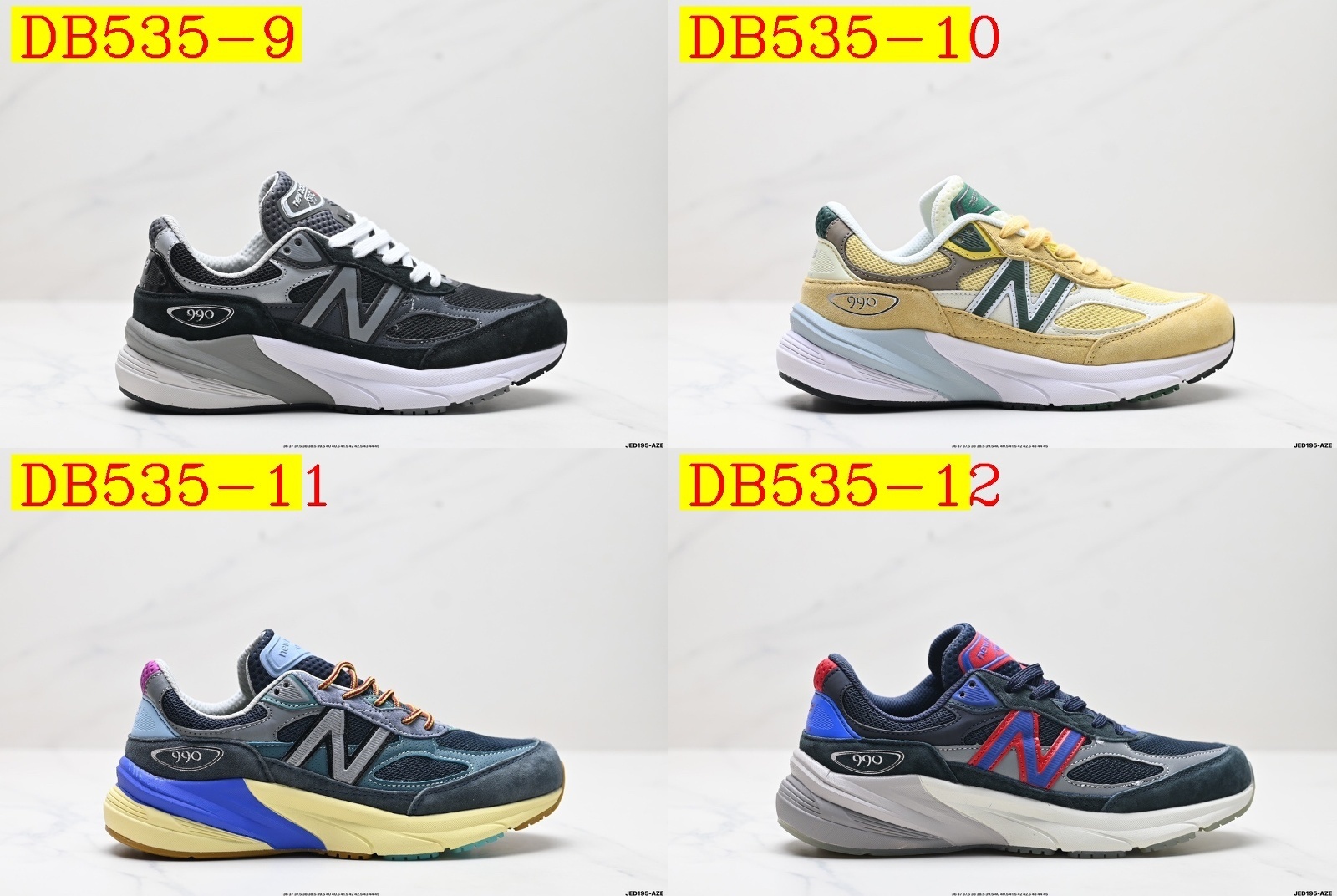 53$ new_dh Top Quality New Balance M990 size 36-45 92564035405 DB535 gallery