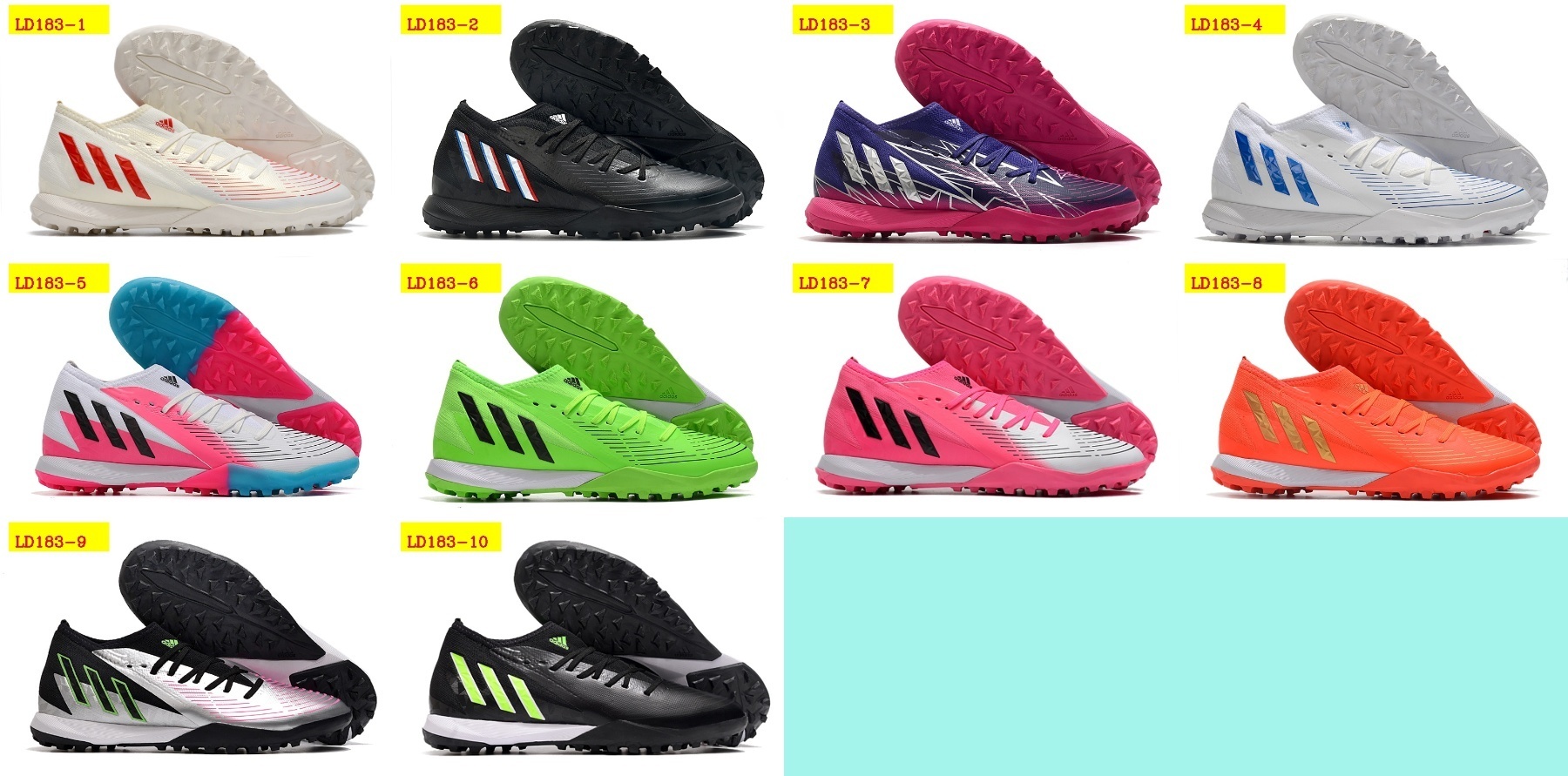 53$ new_dh adidas Predator Edge.3 TF 2 SIZE 39-45 83504035409 LD183 gallery