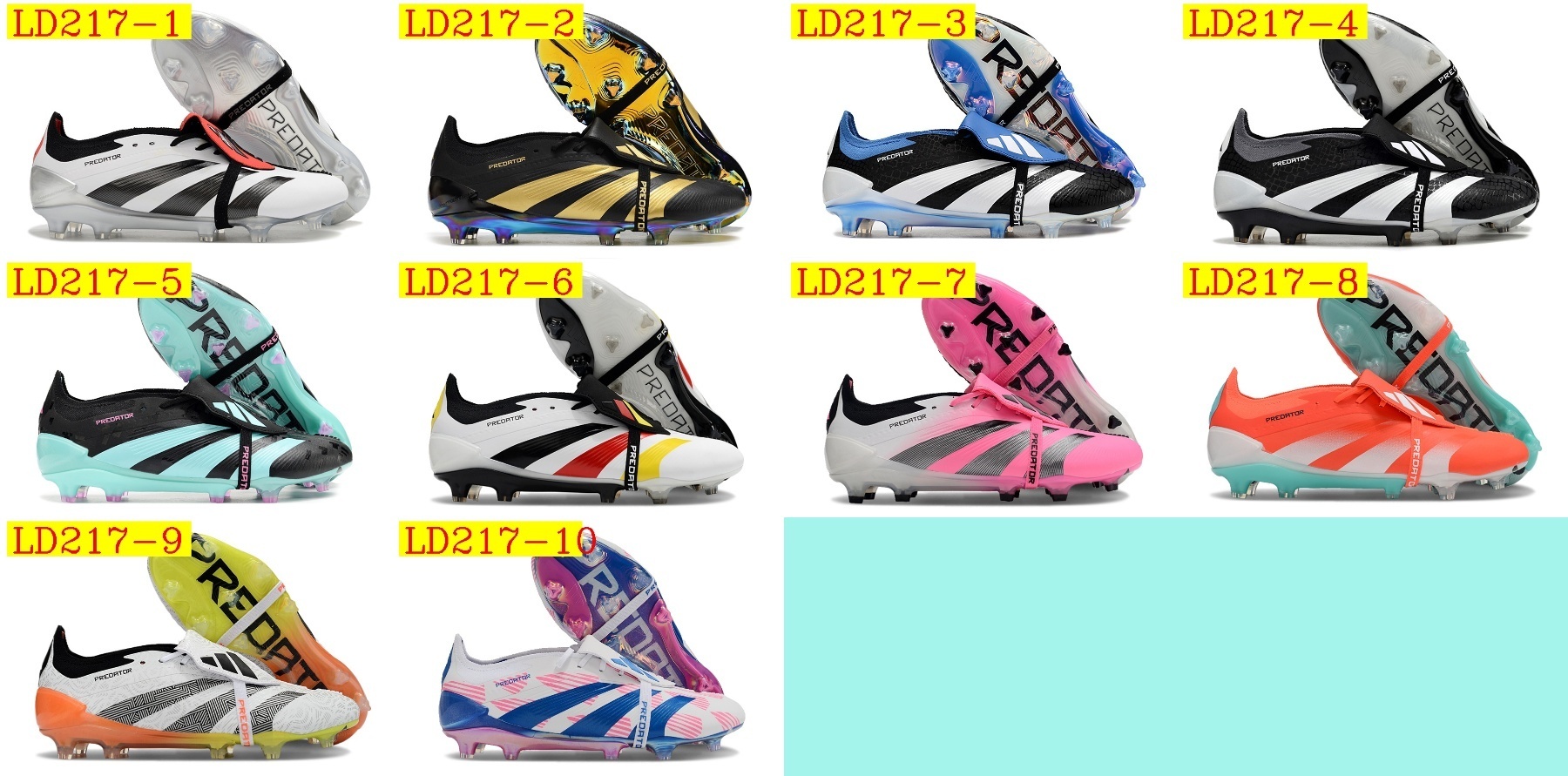 53$ new_dh adidas Predator Elite Tongue FG 1 SIZE 39-45 53201035409 LD217 gallery