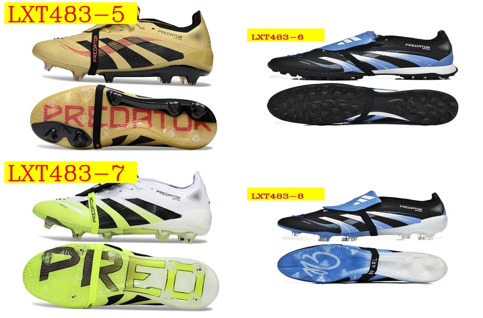 54$ Adidas FG 25 PREDATOR ACCURACY FG BOOTS Size 36-45 531670 LXT483 gallery