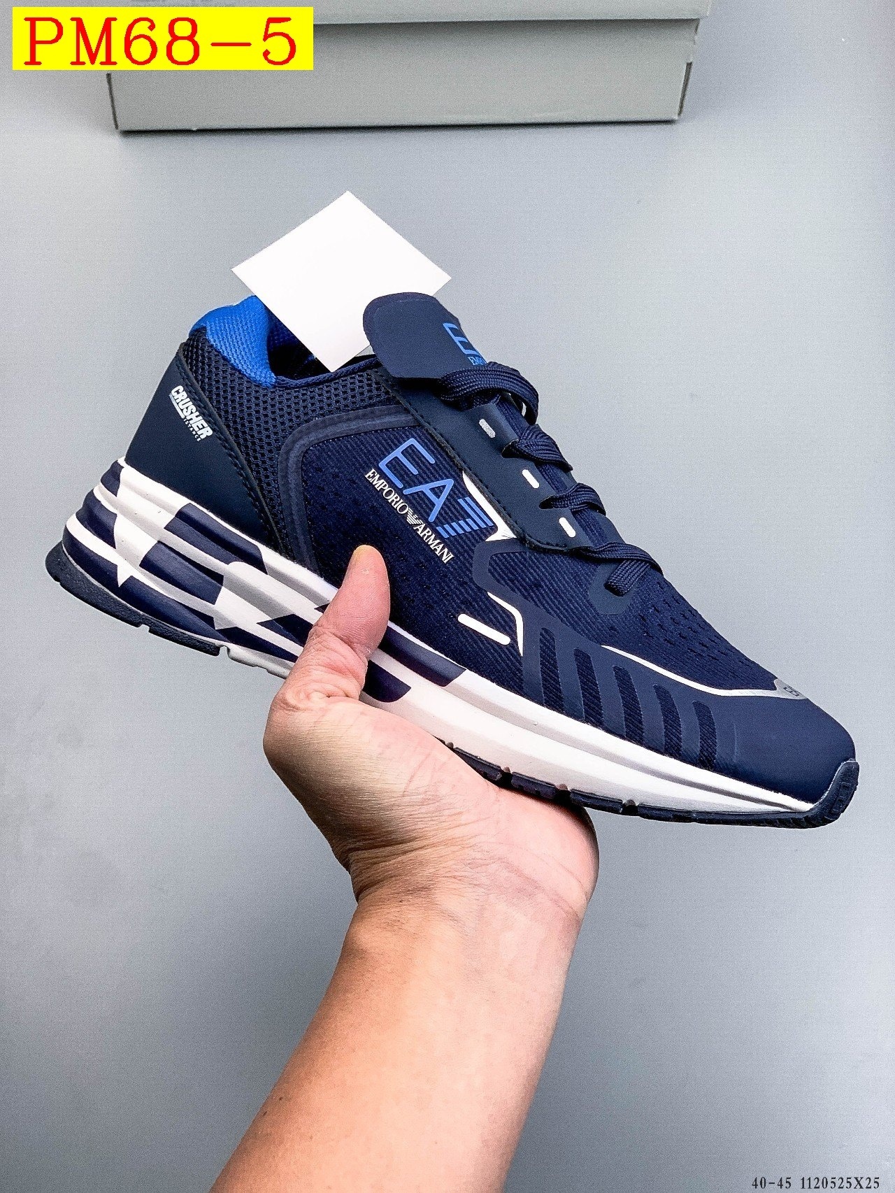 54$ EMPORIO ARMANI EA7 Size 40-45 225560 PM68 gallery