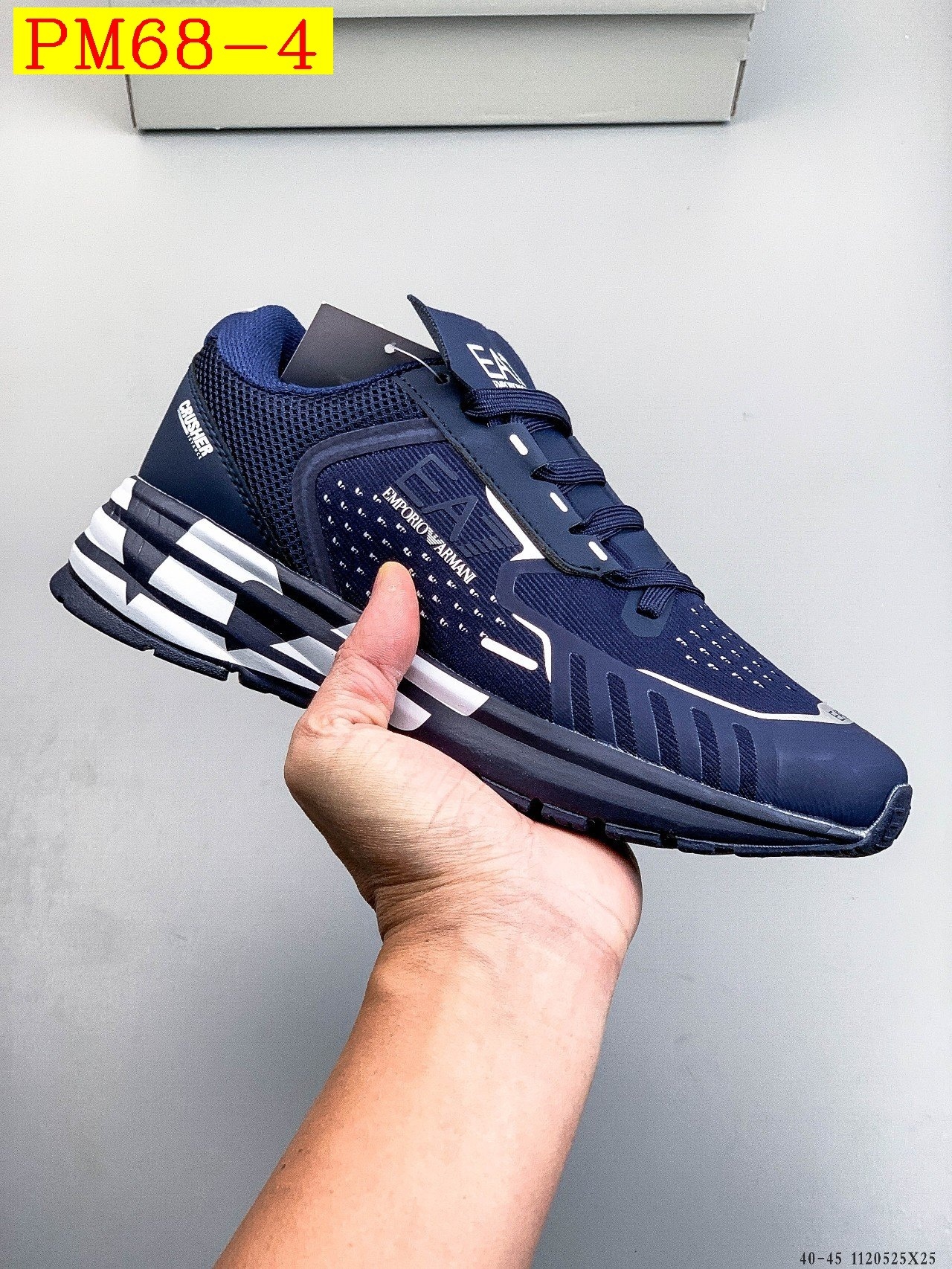 54$ EMPORIO ARMANI EA7 Size 40-45 225560 PM68 gallery