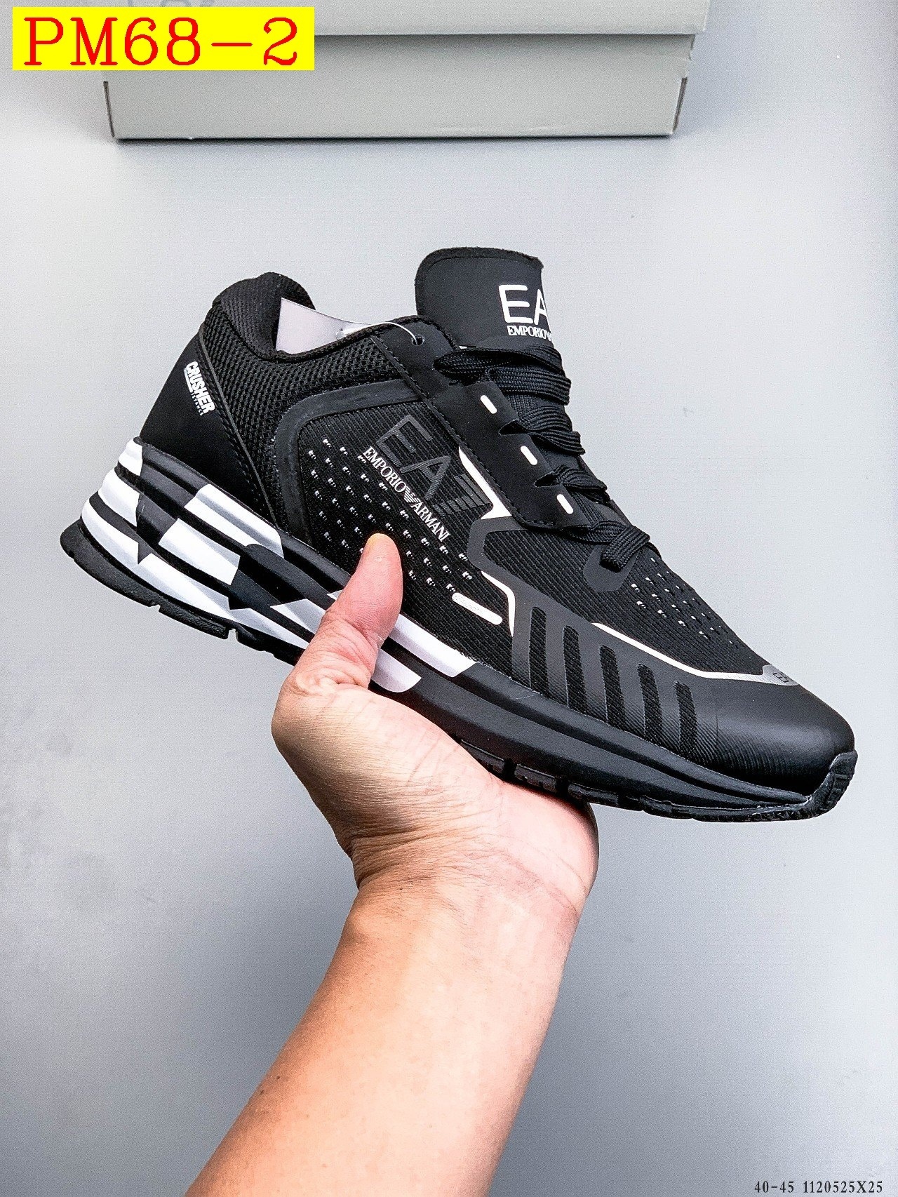 54$ EMPORIO ARMANI EA7 Size 40-45 225560 PM68 gallery