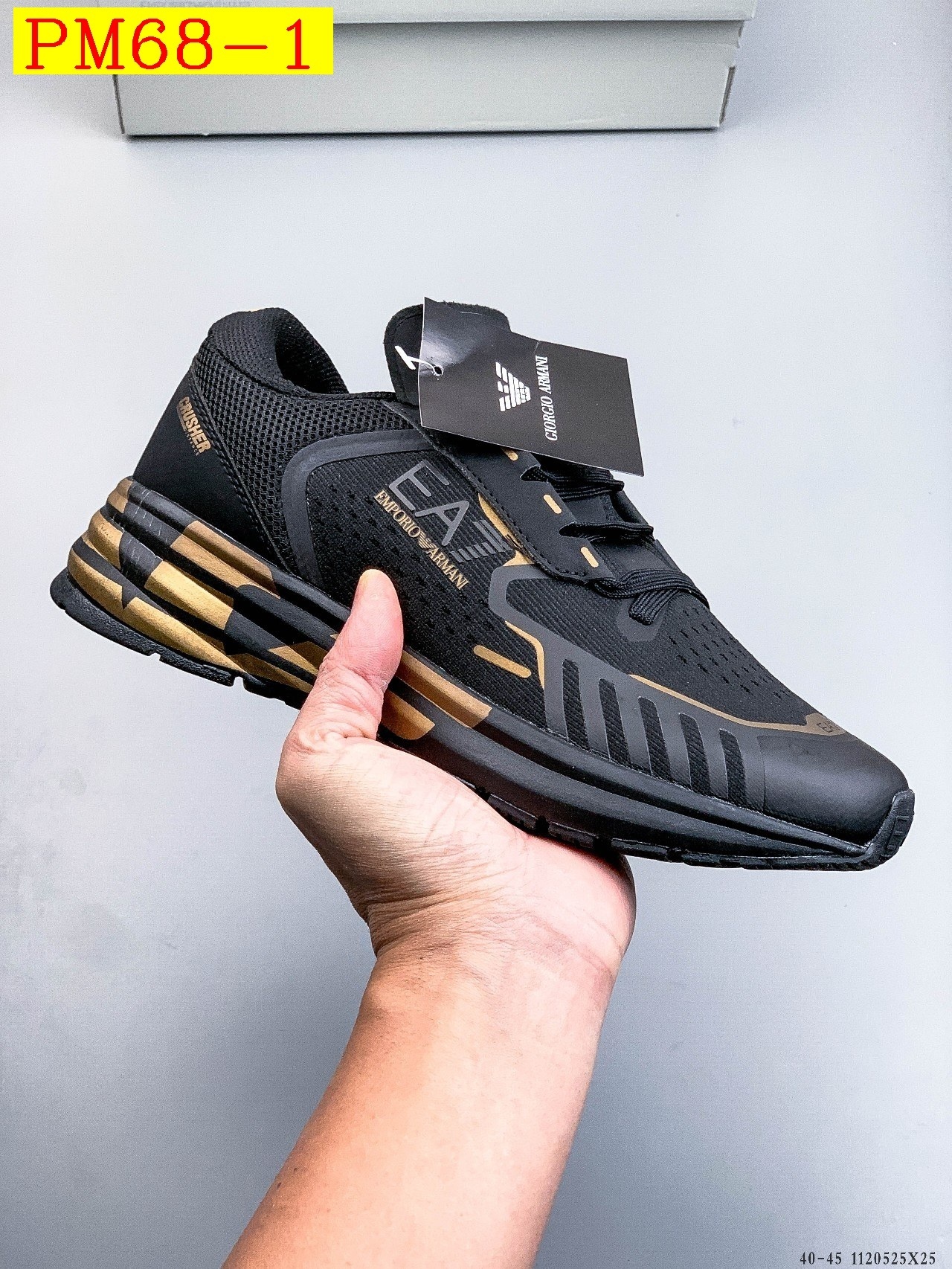 54$ EMPORIO ARMANI EA7 Size 40-45 225560 PM68 gallery