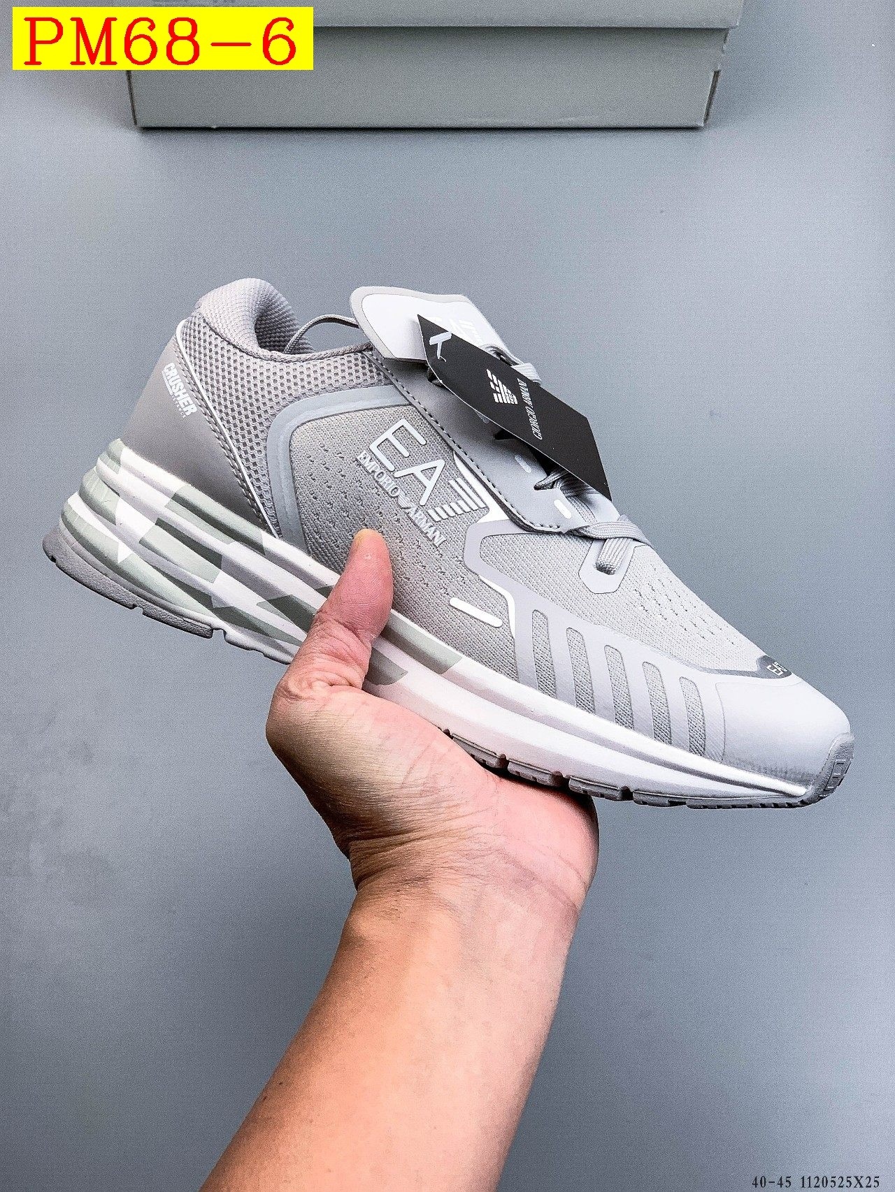 54$ EMPORIO ARMANI EA7 Size 40-45 225560 PM68 gallery