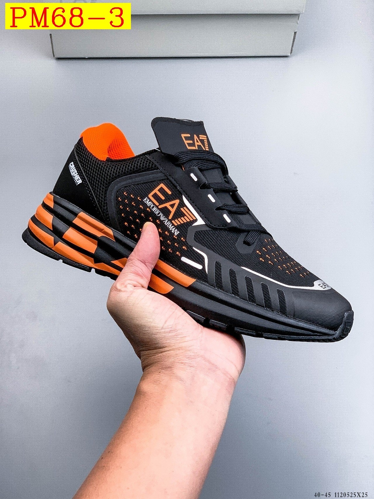 54$ EMPORIO ARMANI EA7 Size 40-45 225560 PM68 gallery