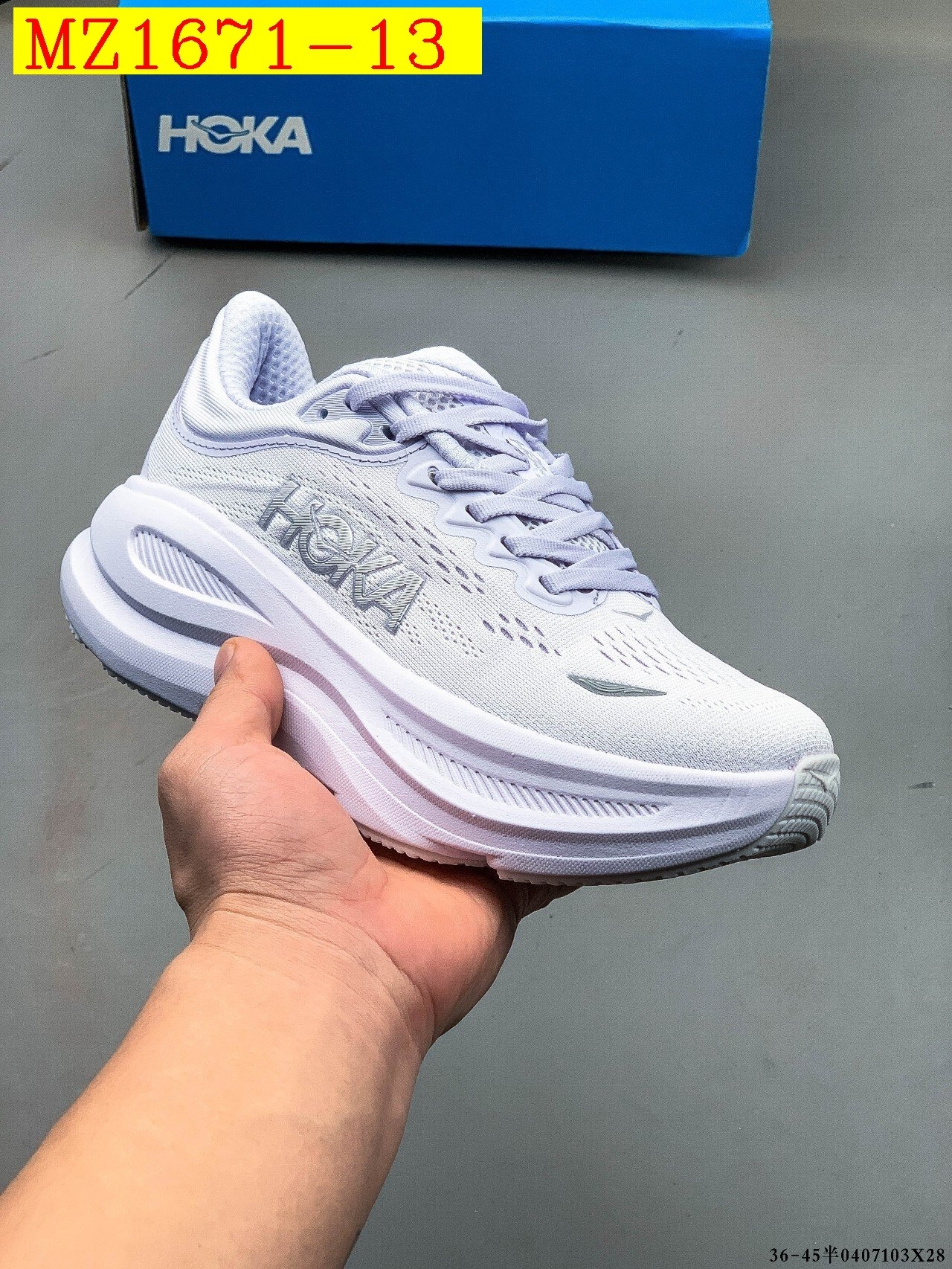 54$ HOKA ONE ONE Bondi 9 size 36-45 826890 MZ1671 gallery