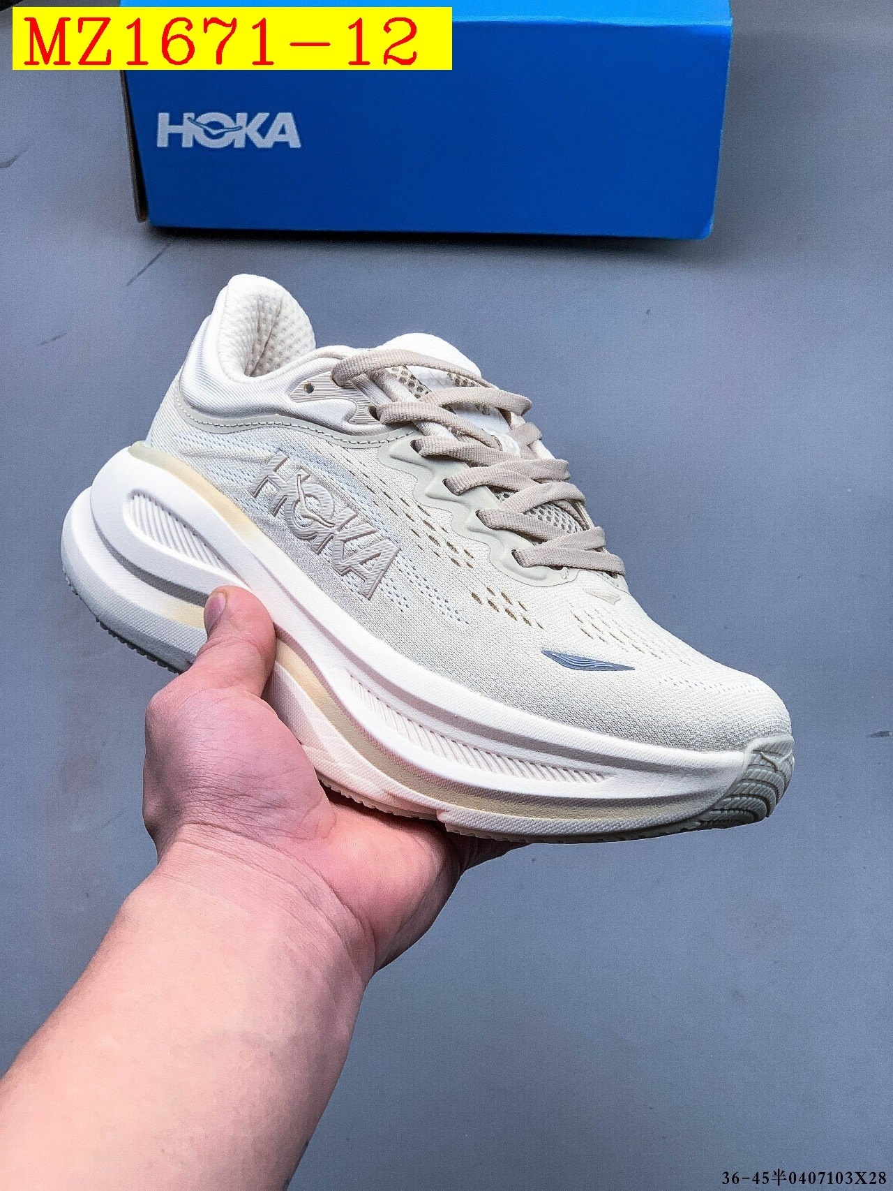 54$ HOKA ONE ONE Bondi 9 size 36-45 826890 MZ1671 gallery