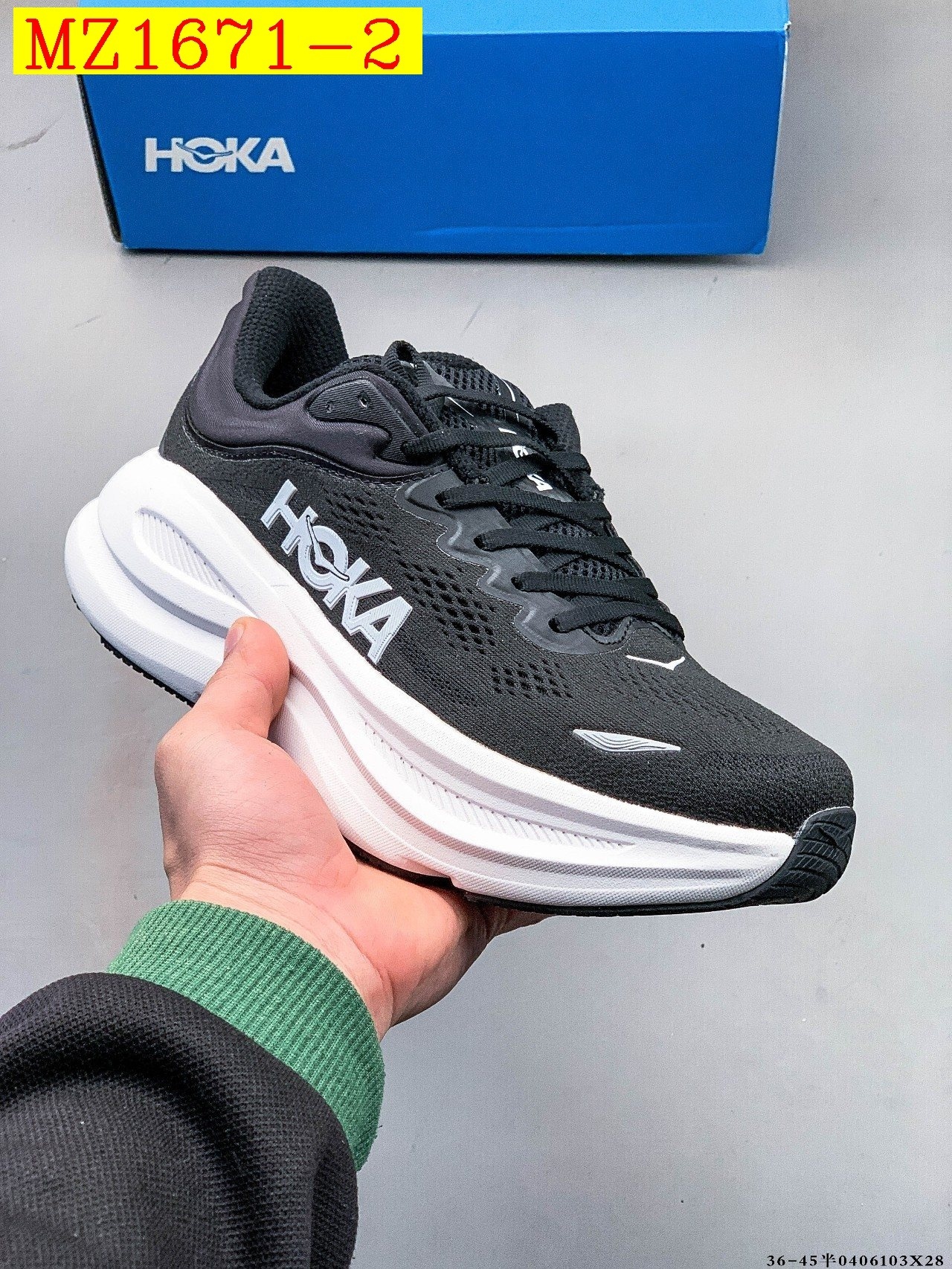 54$ HOKA ONE ONE Bondi 9 size 36-45 826890 MZ1671 gallery