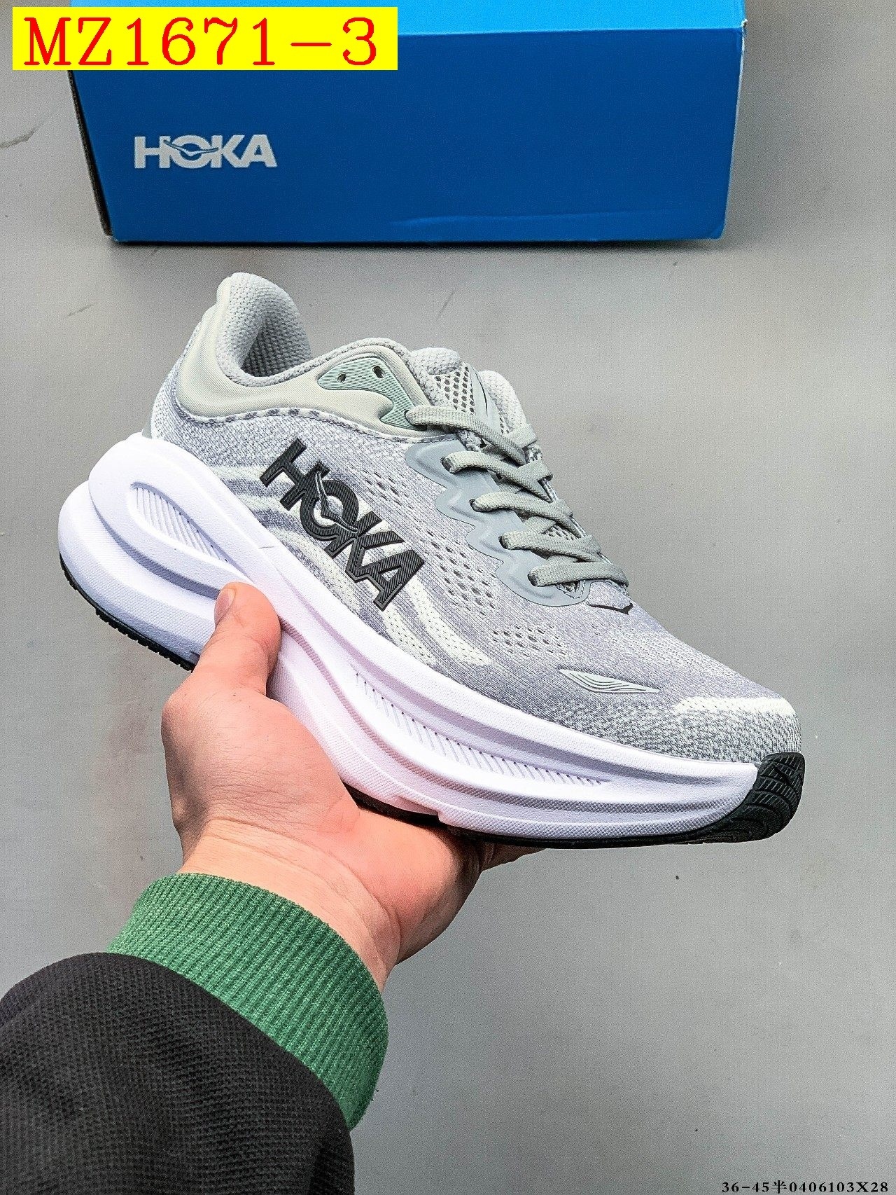 54$ HOKA ONE ONE Bondi 9 size 36-45 826890 MZ1671 gallery