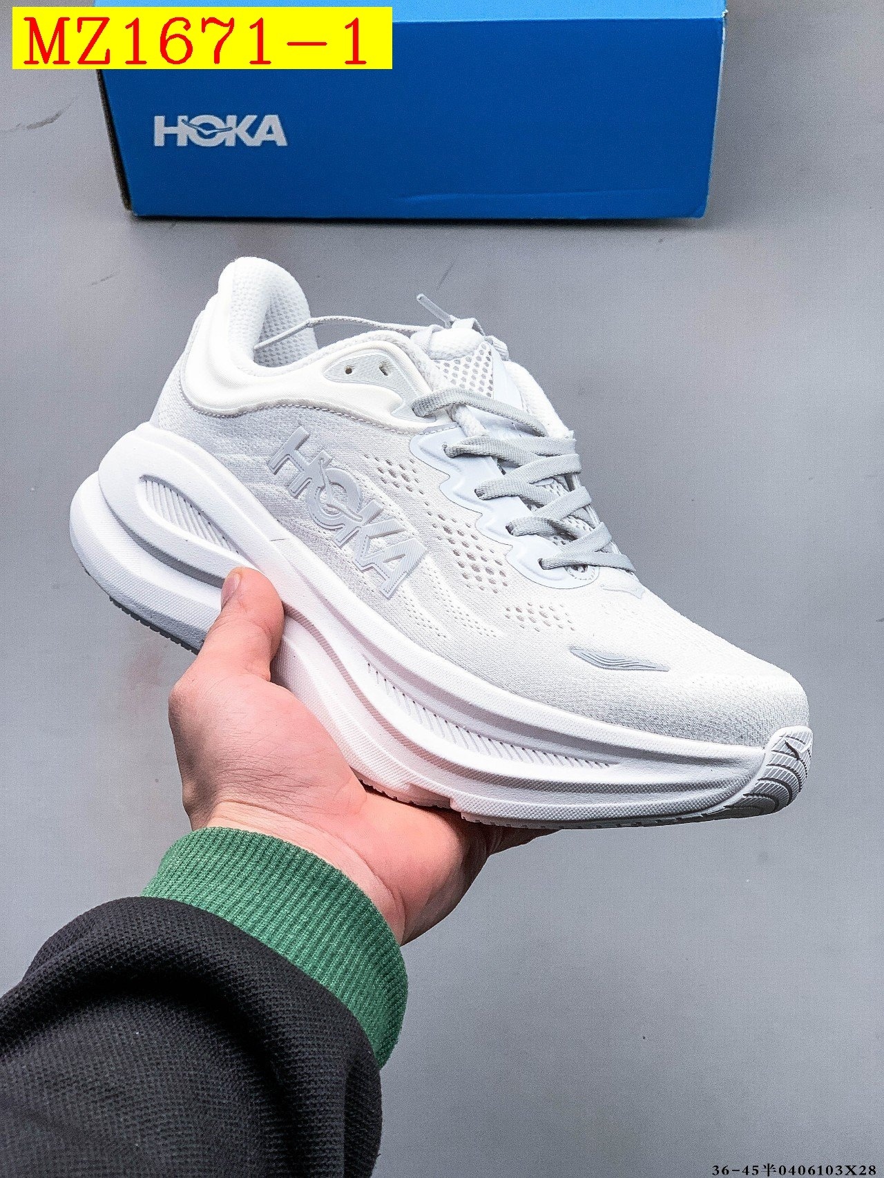 54$ HOKA ONE ONE Bondi 9 size 36-45 826890 MZ1671 gallery