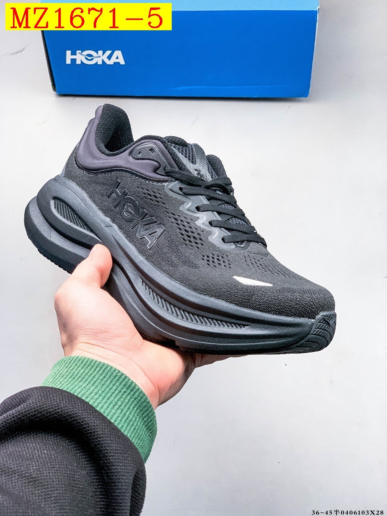 54$ HOKA ONE ONE Bondi 9 size 36-45 826890 MZ1671 gallery