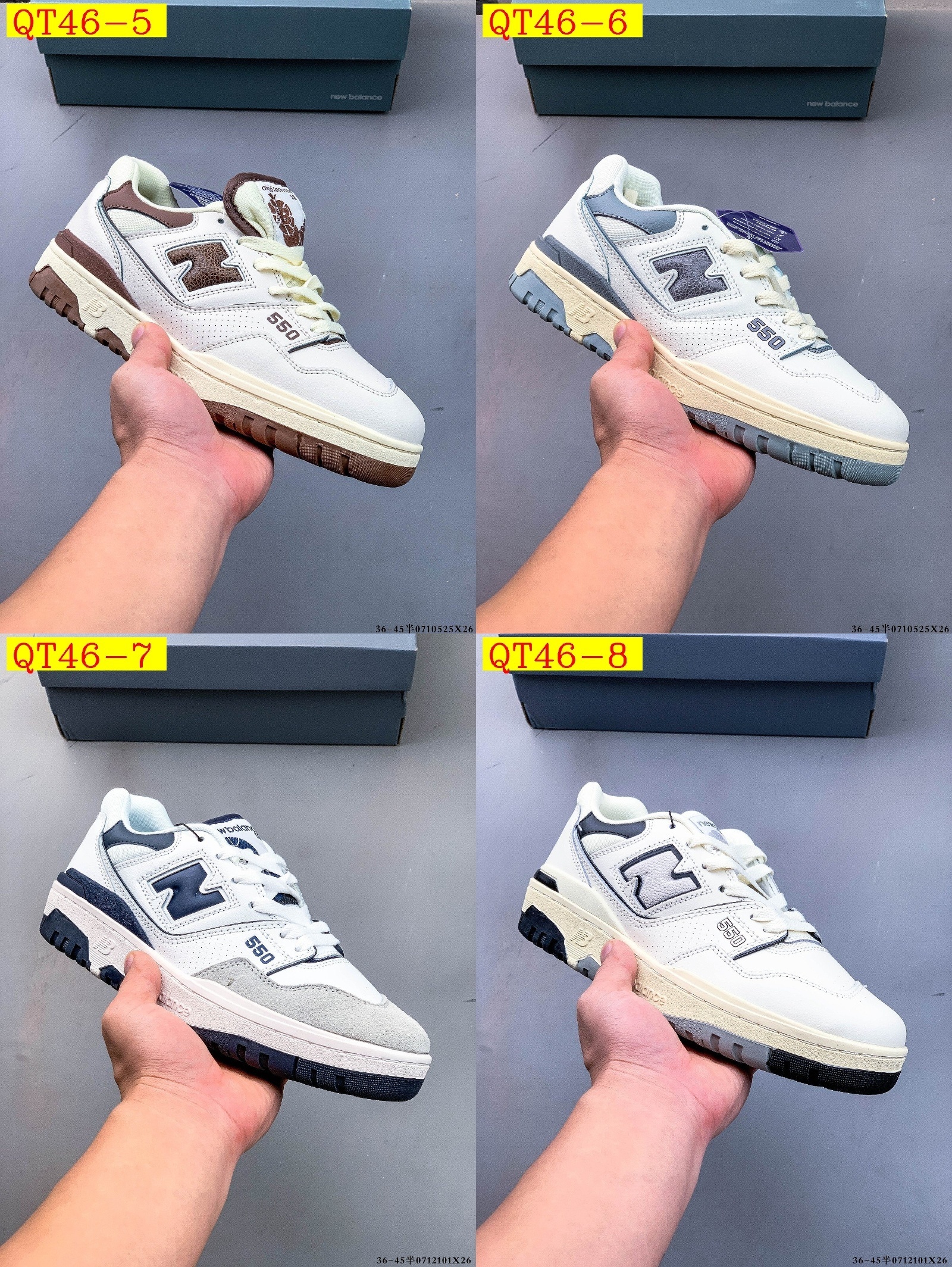 54$ New Balance 550 size 36-45 927670 QT46 gallery