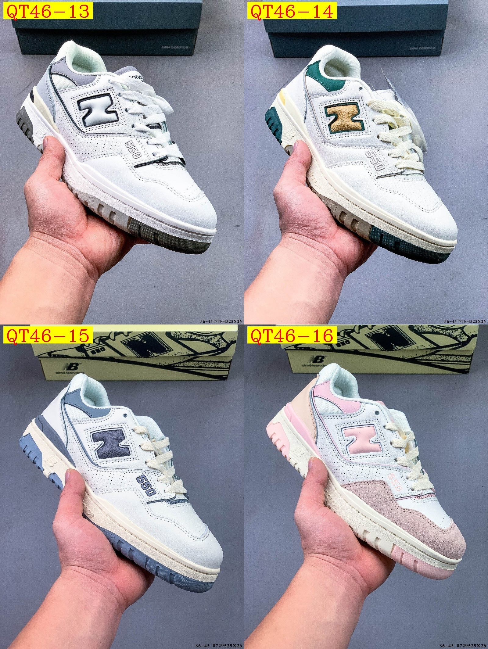 54$ New Balance 550 size 36-45 927670 QT46 gallery