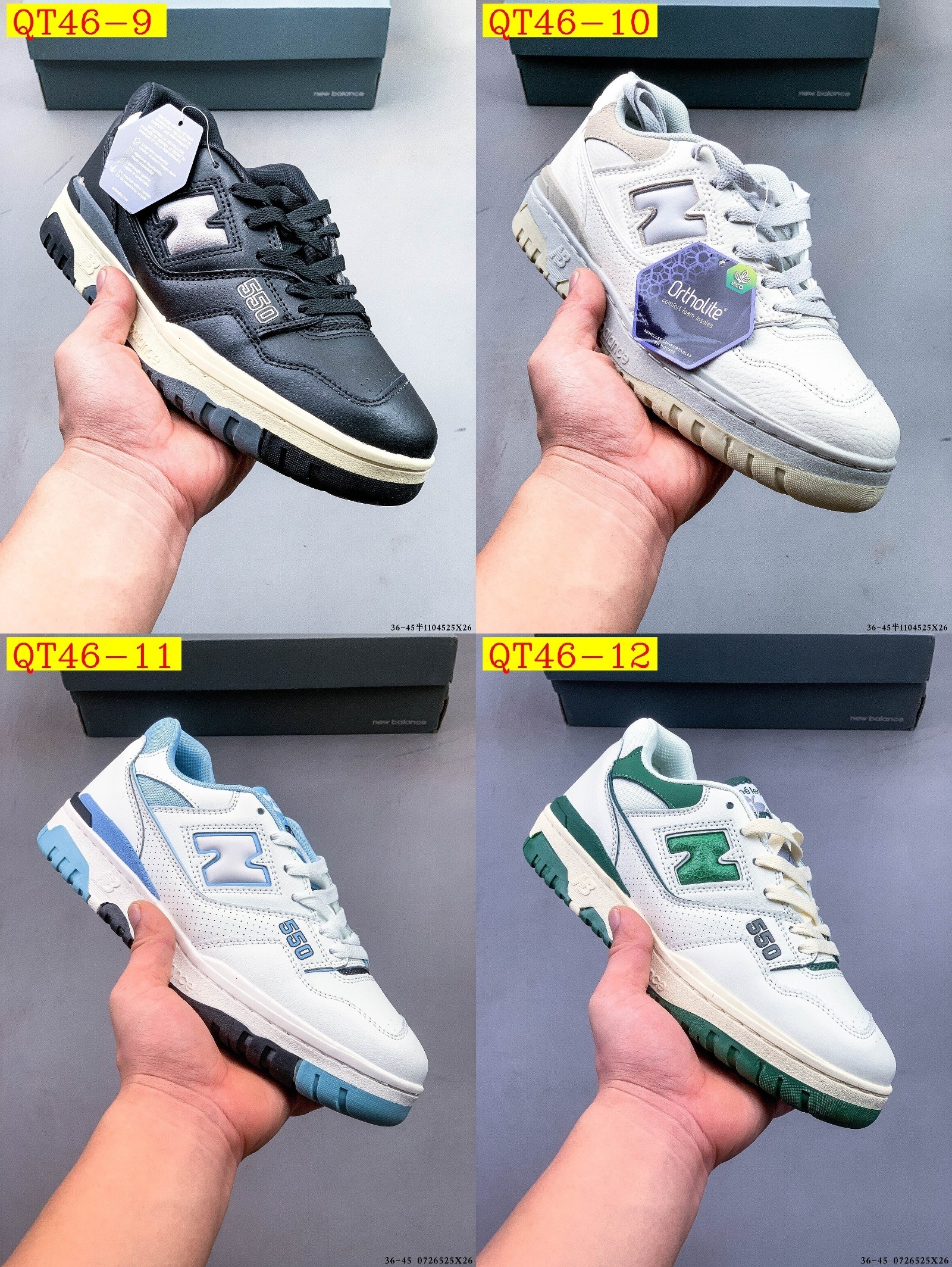 54$ New Balance 550 size 36-45 927670 QT46 gallery