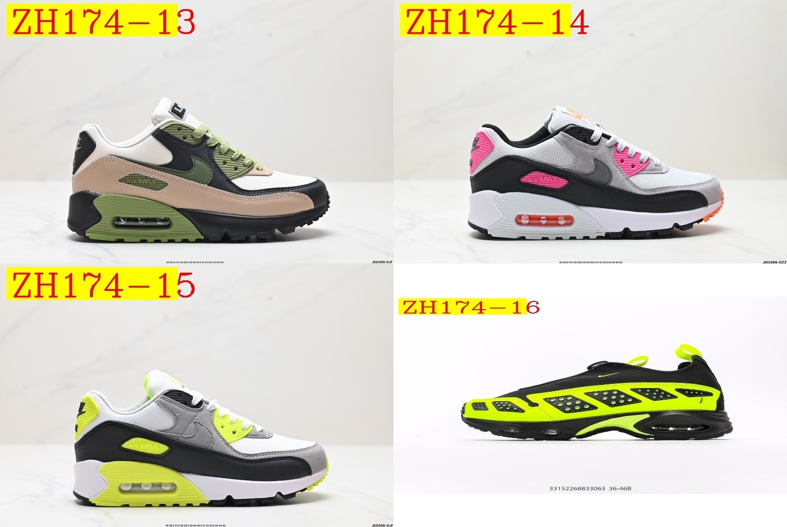54$ Nike Air Max 90  size 36-45 All Colors 3 524810 ZH174 gallery