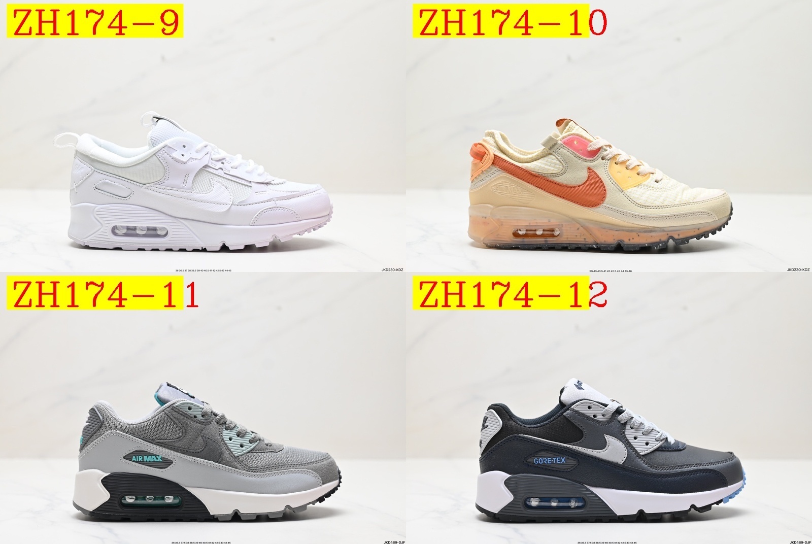 54$ Nike Air Max 90  size 36-45 All Colors 3 524810 ZH174 gallery