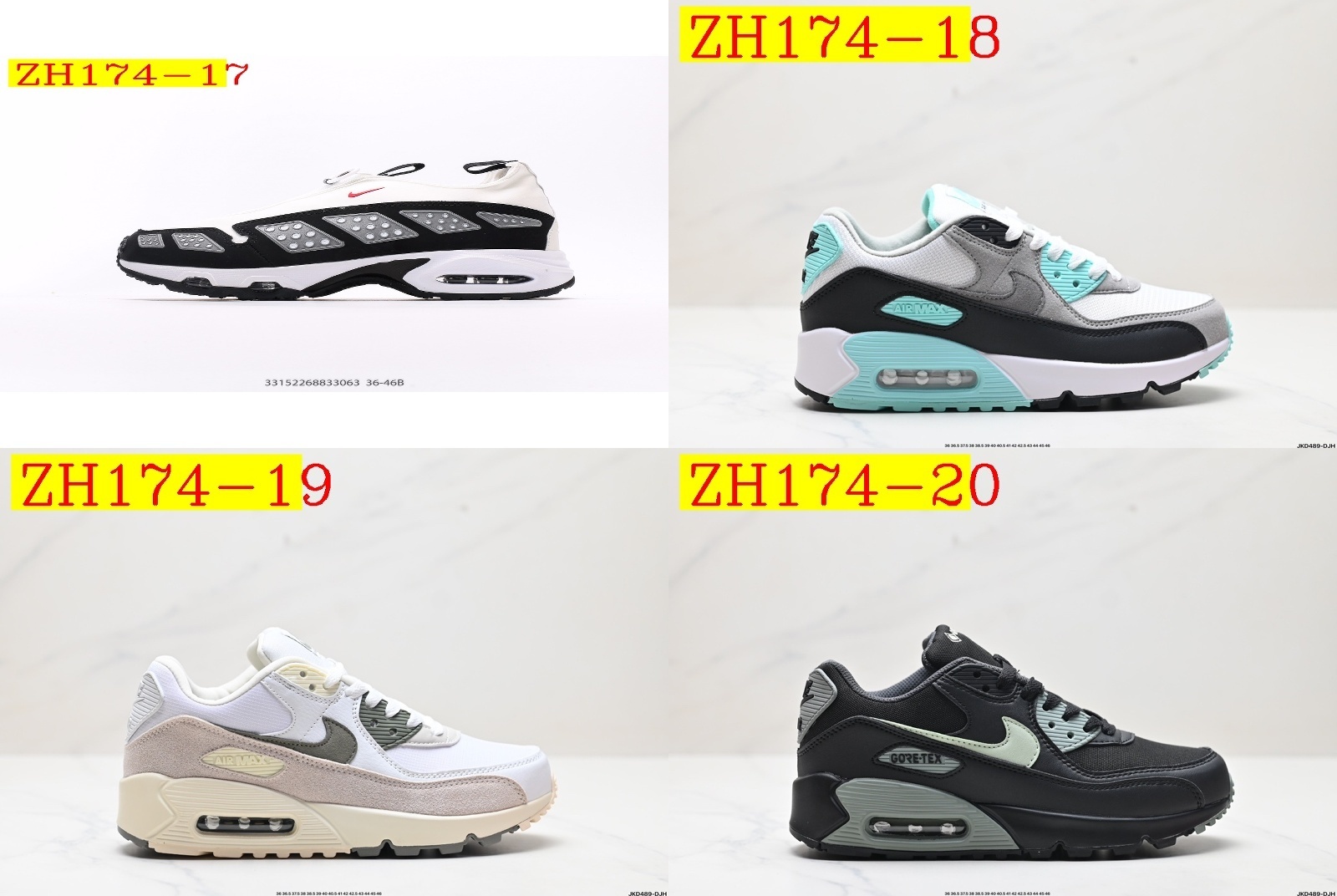 54$ Nike Air Max 90  size 36-45 All Colors 3 524810 ZH174 gallery