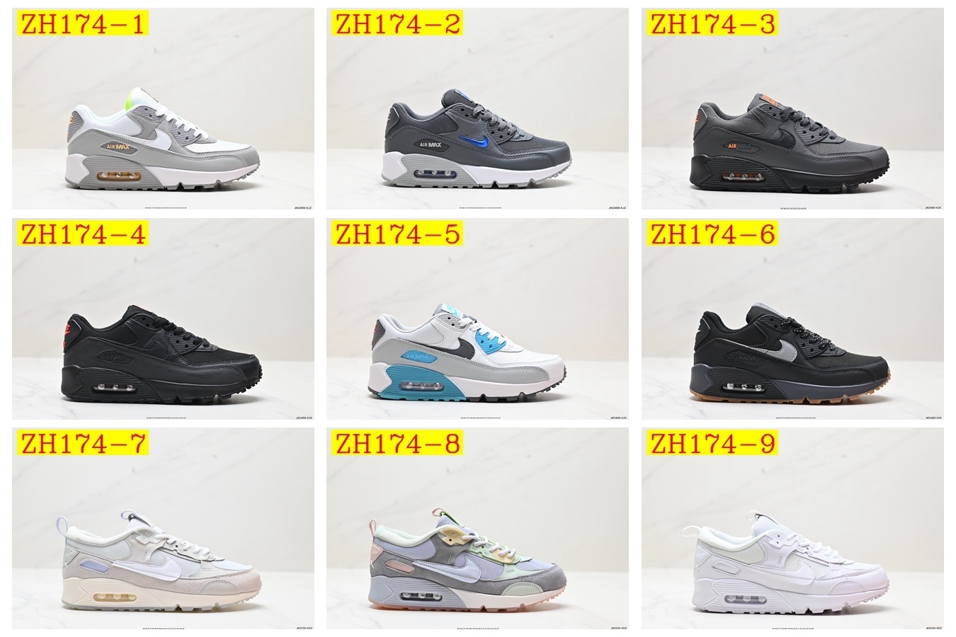 54$ Nike Air Max 90  size 36-45 All Colors 3 524810 ZH174 gallery
