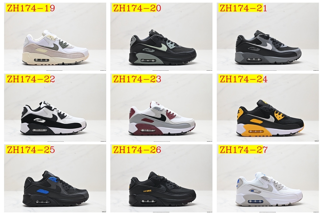 54$ Nike Air Max 90  size 36-45 All Colors 3 524810 ZH174 gallery