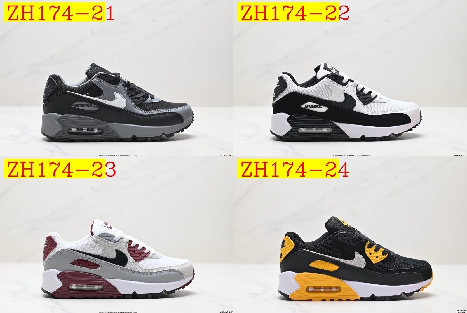 54$ Nike Air Max 90  size 36-45 All Colors 3 524810 ZH174 gallery