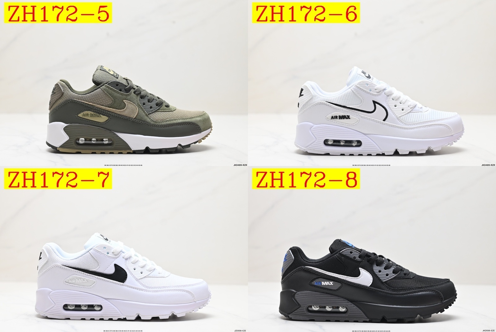 54$ Nike Air Max 90 size 36-45 All Colors 2 524810 ZH172 gallery