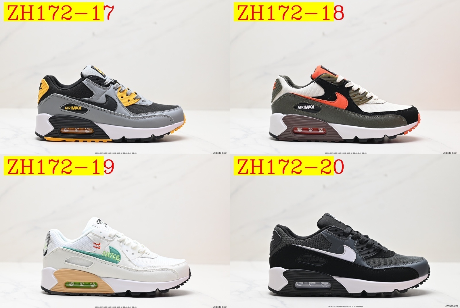 54$ Nike Air Max 90 size 36-45 All Colors 2 524810 ZH172 gallery