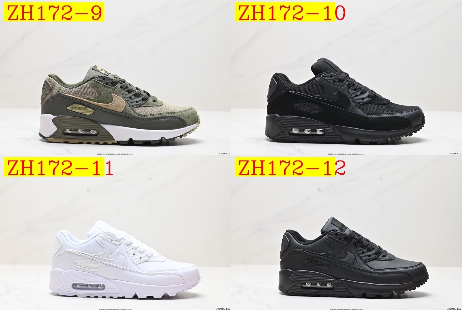 54$ Nike Air Max 90 size 36-45 All Colors 2 524810 ZH172 gallery