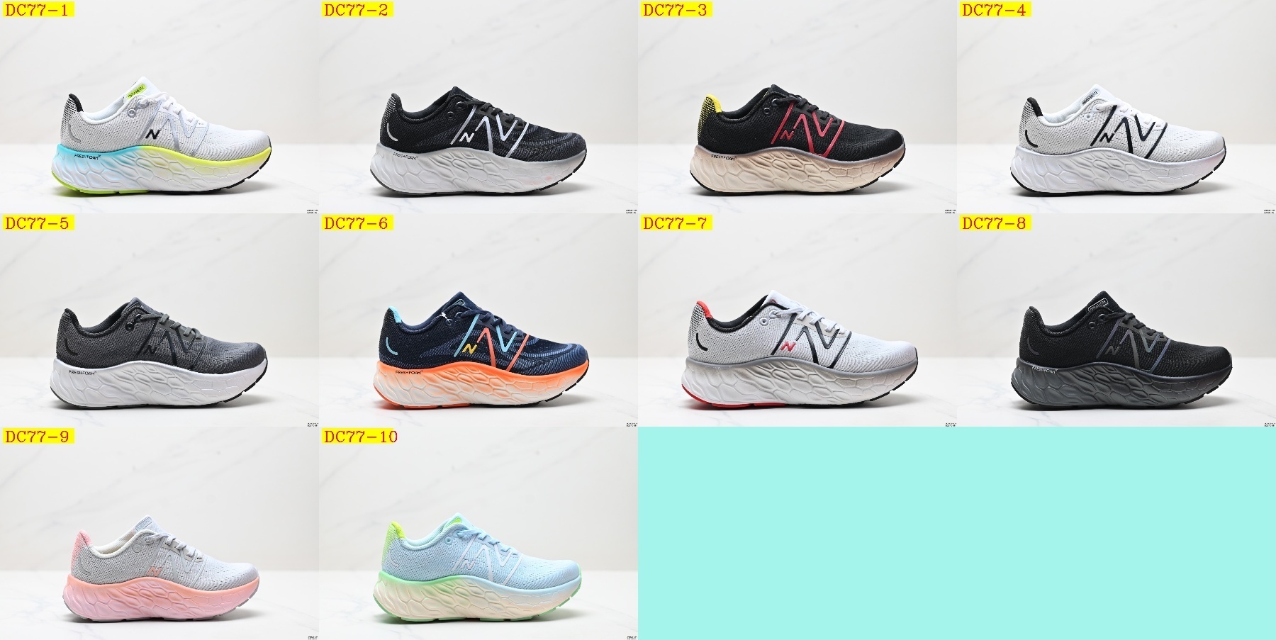 54$ dh Top Quality New Balance NB Fresh Foam size 36-45 62581035747 DC77 gallery