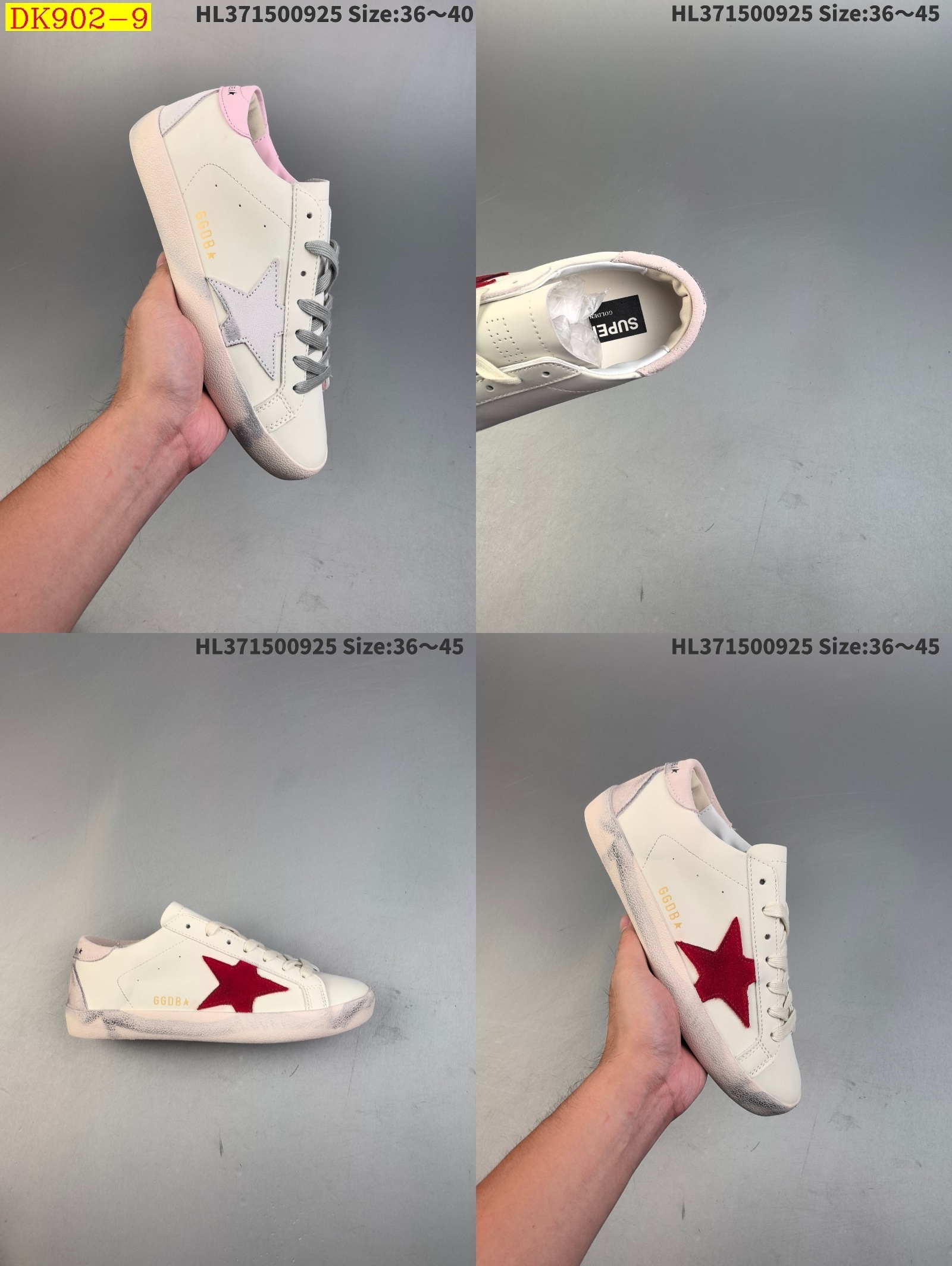 54$ new_dh GGDB Golden Goose Super Star size 36-45 43105035512 DK902 gallery
