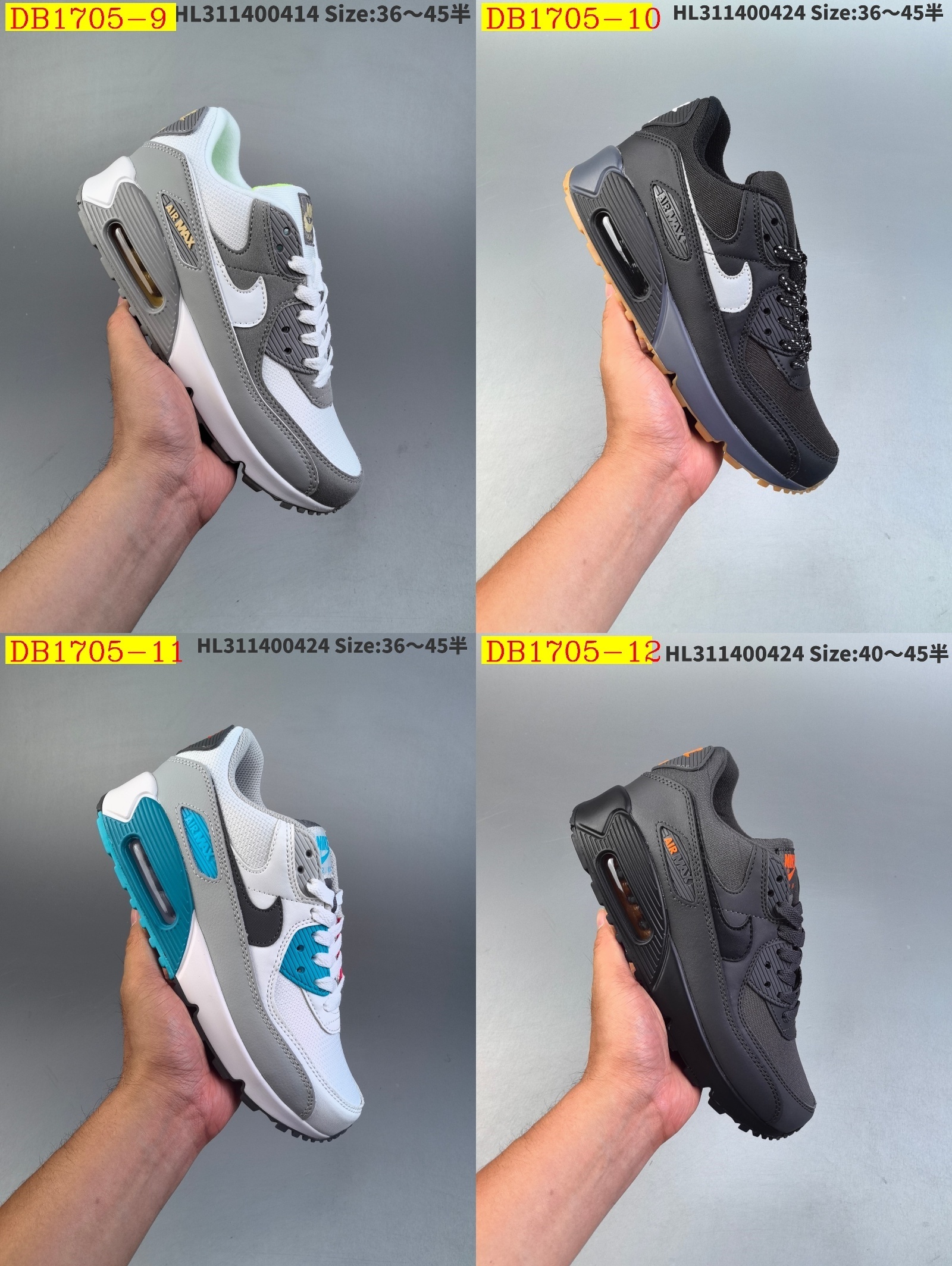 54$ new_dh Nike Air Max 90 SIZE 36-45 92584035511 DB1705 gallery