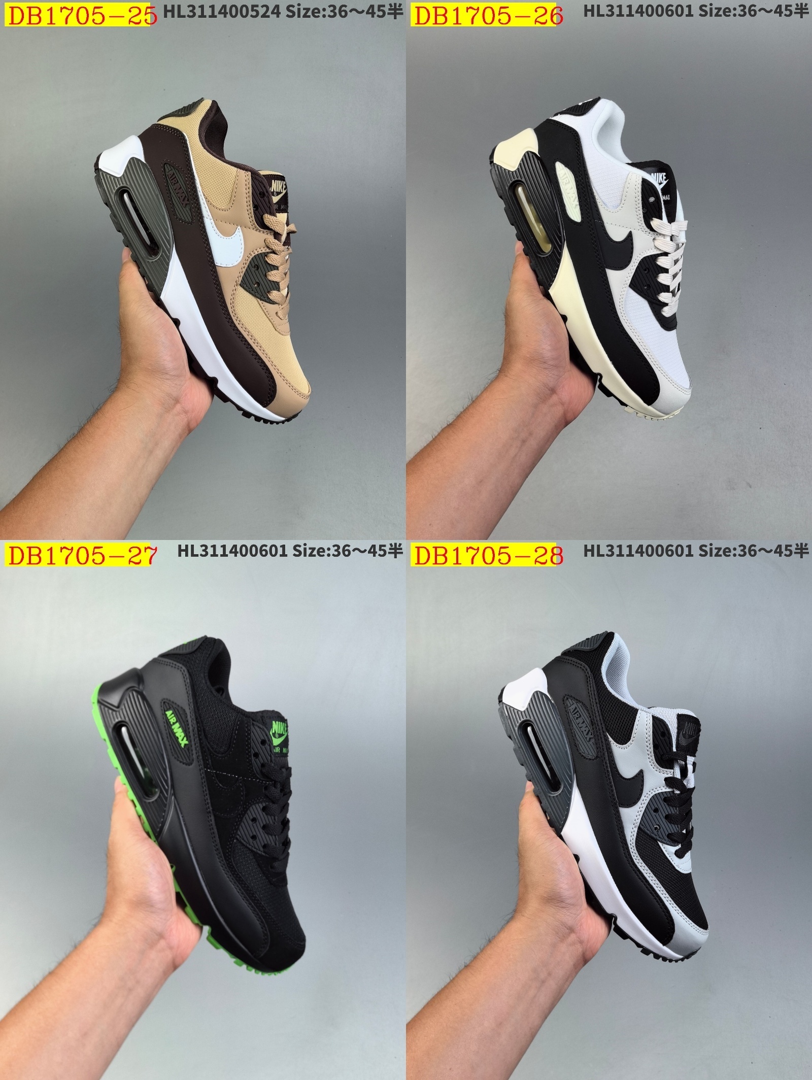 54$ new_dh Nike Air Max 90 SIZE 36-45 92584035511 DB1705 gallery