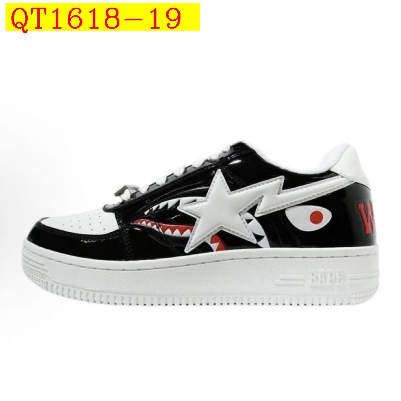 55$ A Bathing Ape BAPE Sk8 Sta Low SK8 Size 36-45 825690 QT1618 gallery