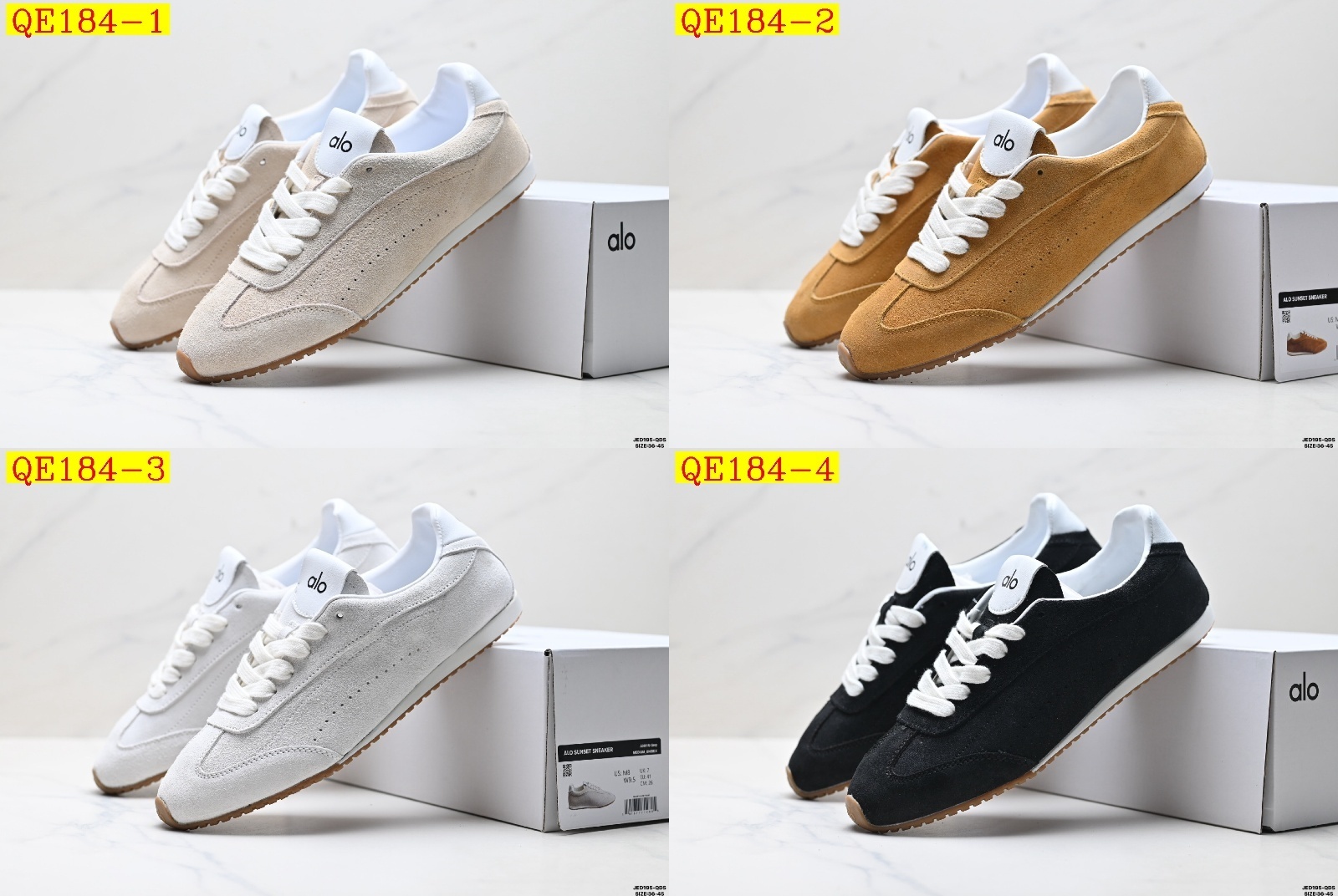 55$ Alo Yoga Sunset Sneaker size 36-45 429690 QE184 gallery