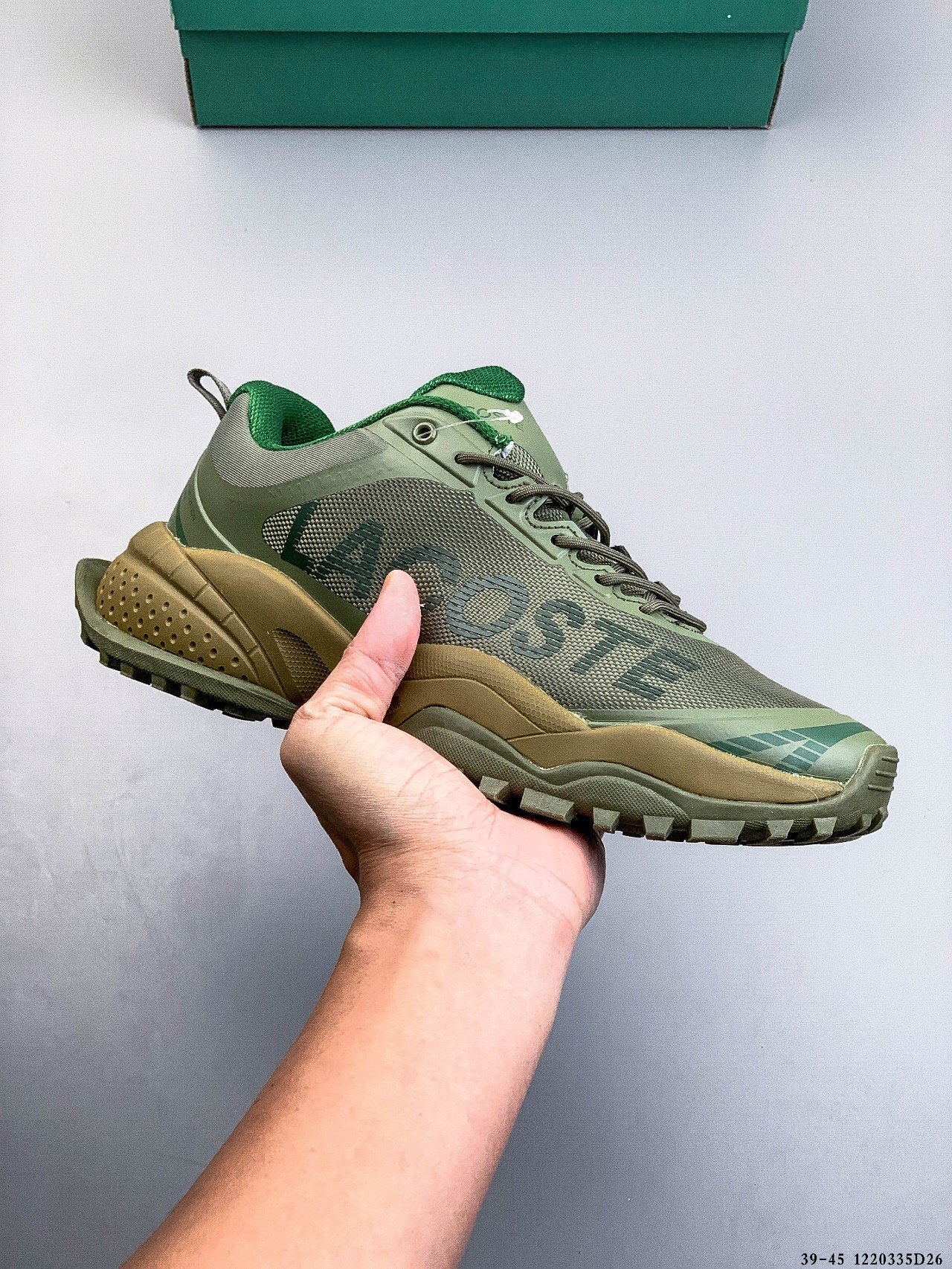 55$ LACOSTE LGUARD BRKR Size 39-45 428680 QT1640 gallery