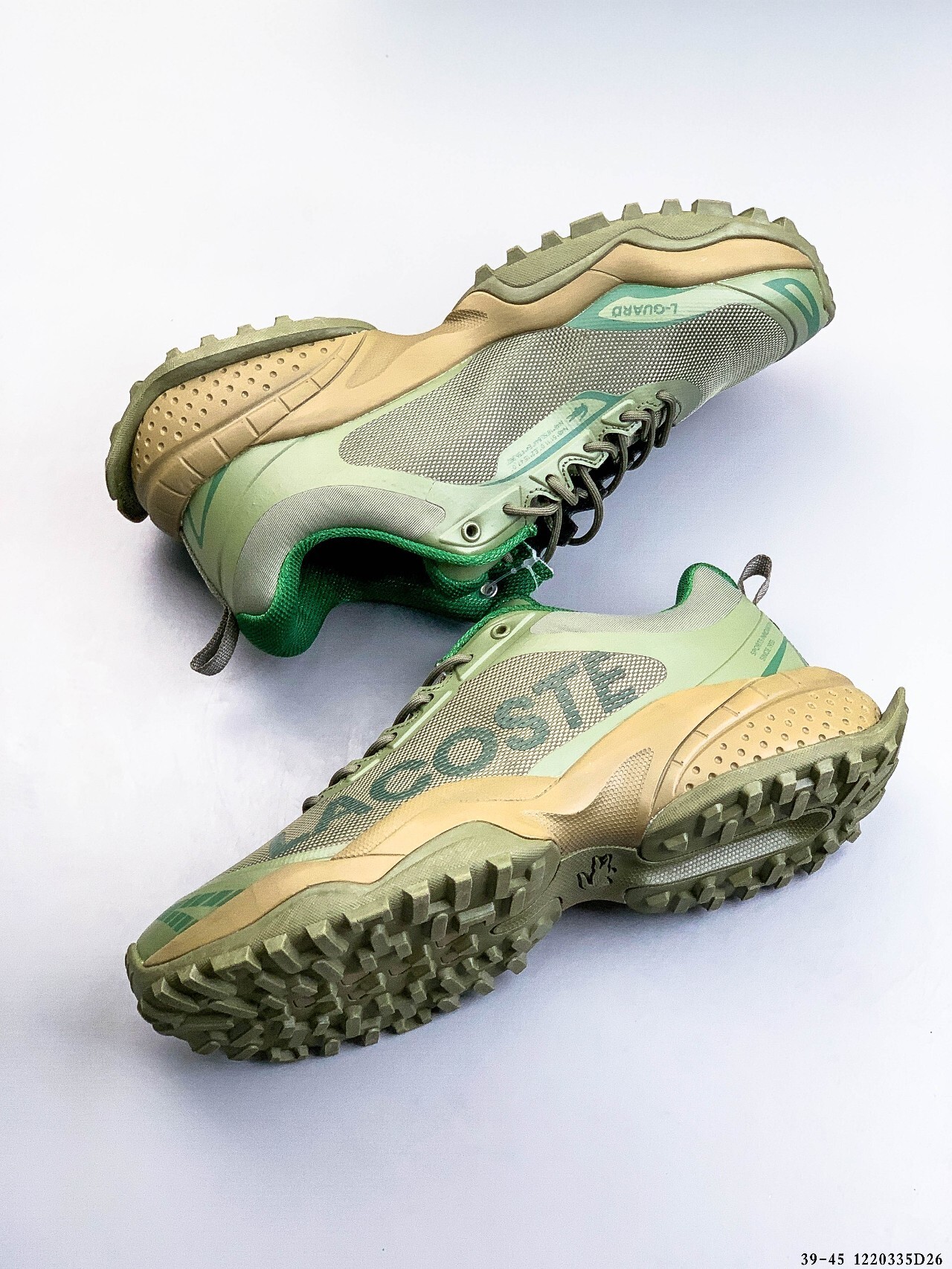 55$ LACOSTE LGUARD BRKR Size 39-45 428680 QT1640 gallery