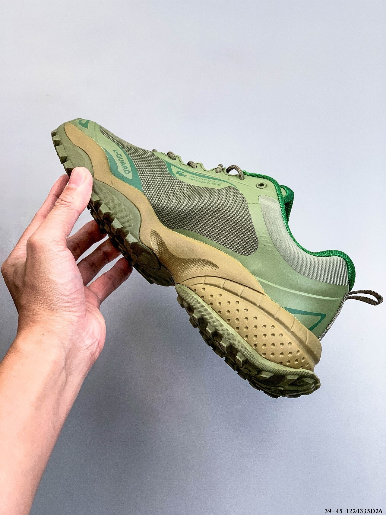 55$ LACOSTE LGUARD BRKR Size 39-45 428680 QT1640 gallery