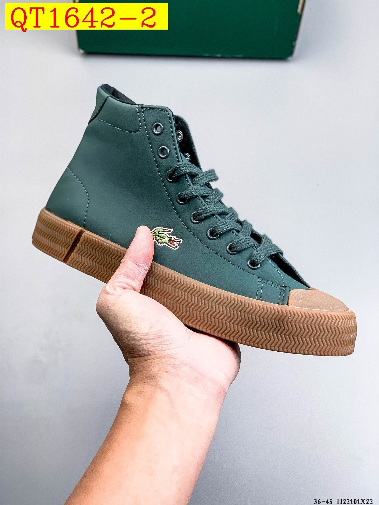 55$ LACOSTE Shoes Size 36-45 427250 QT1642 gallery